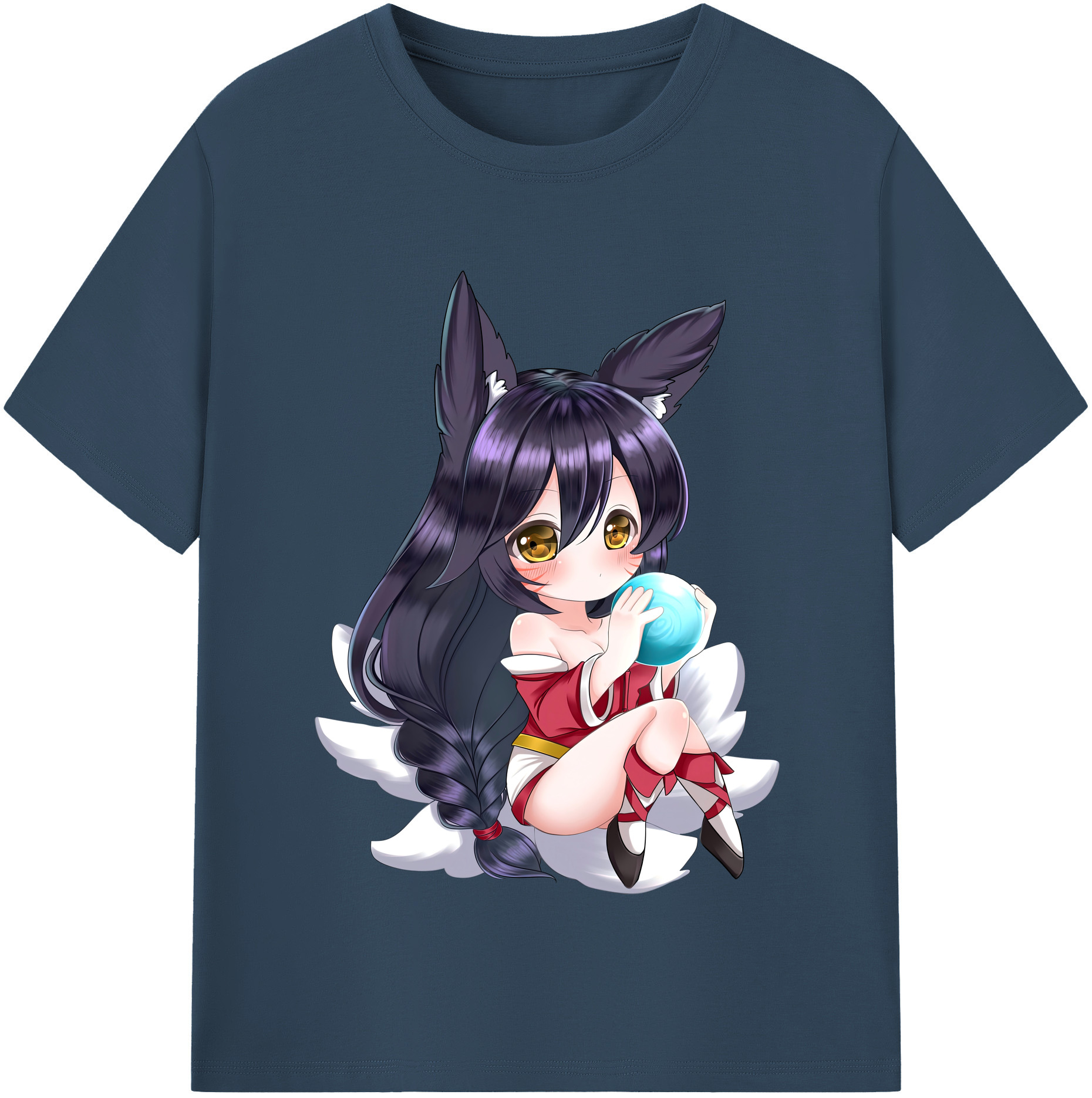 リーグ・オブ・レジェンド League of Legends LOL 綿100％半袖Tシャツ（フロントプリント）