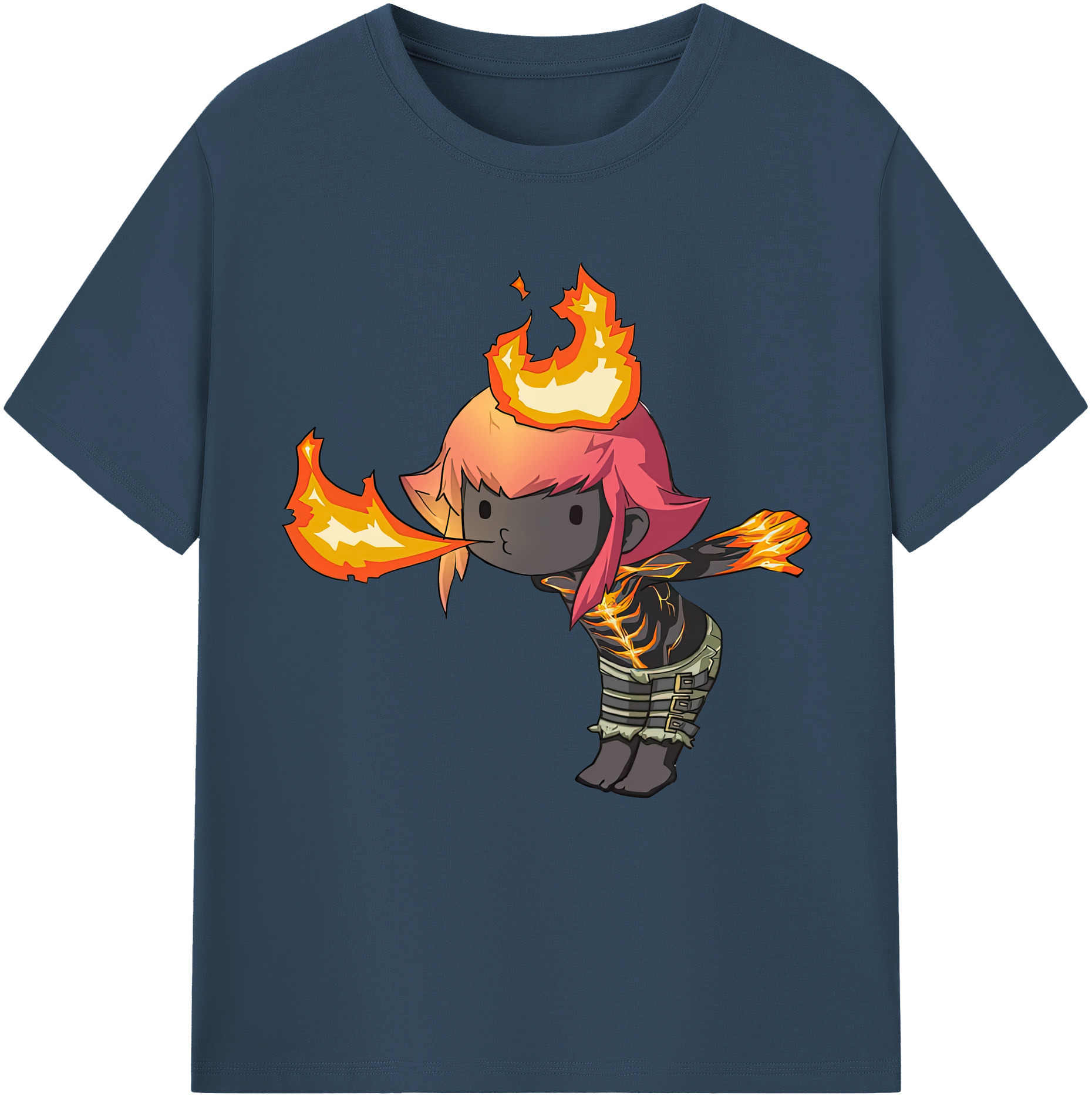 リーグ・オブ・レジェンド League of Legends LOL 綿100％半袖Tシャツ（フロントプリント）