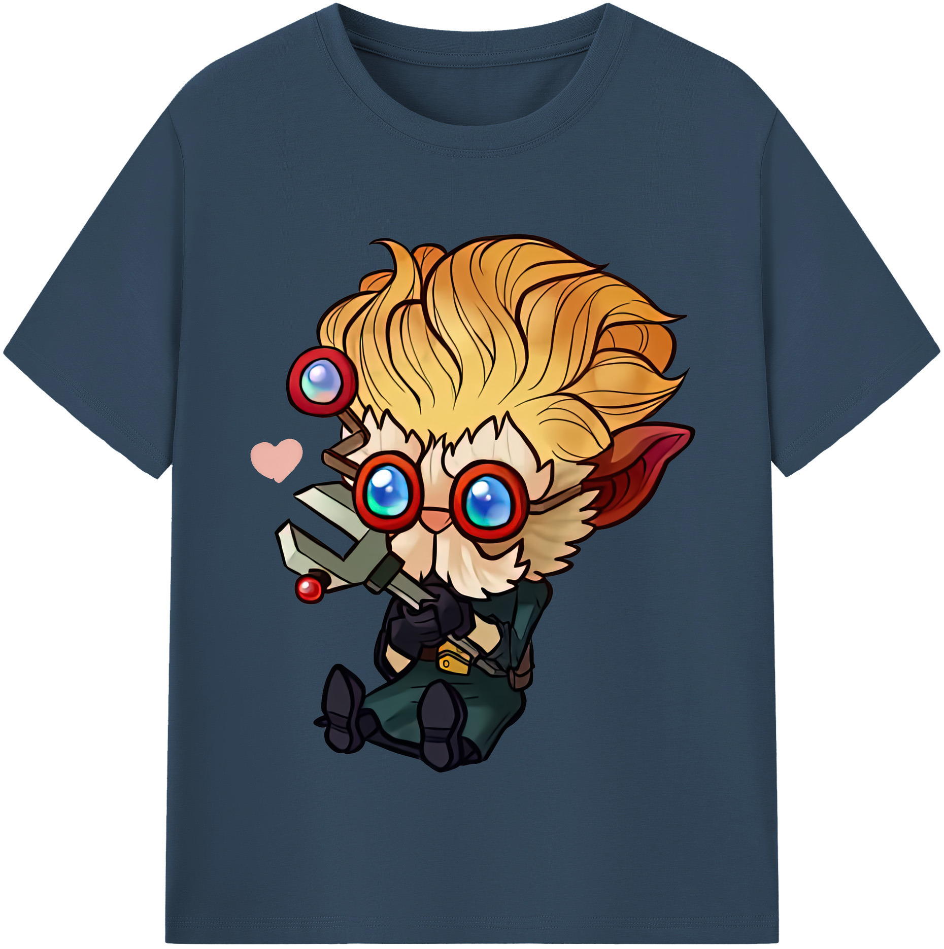 リーグ・オブ・レジェンド League of Legends LOL 綿100％半袖Tシャツ（フロントプリント）