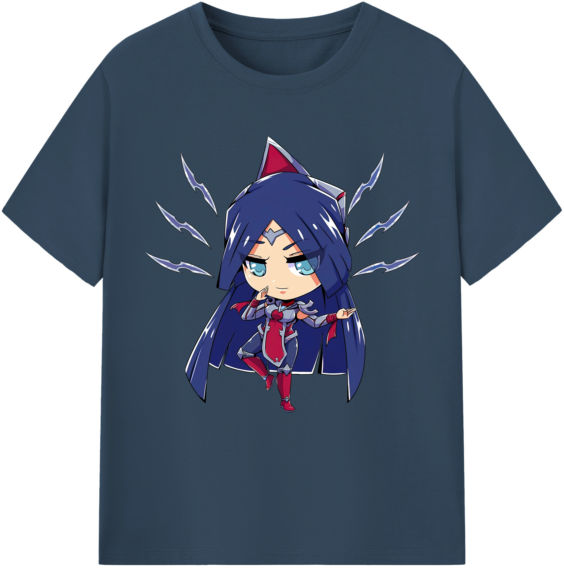リーグ・オブ・レジェンド League of Legends LOL 綿100％半袖Tシャツ（フロントプリント）