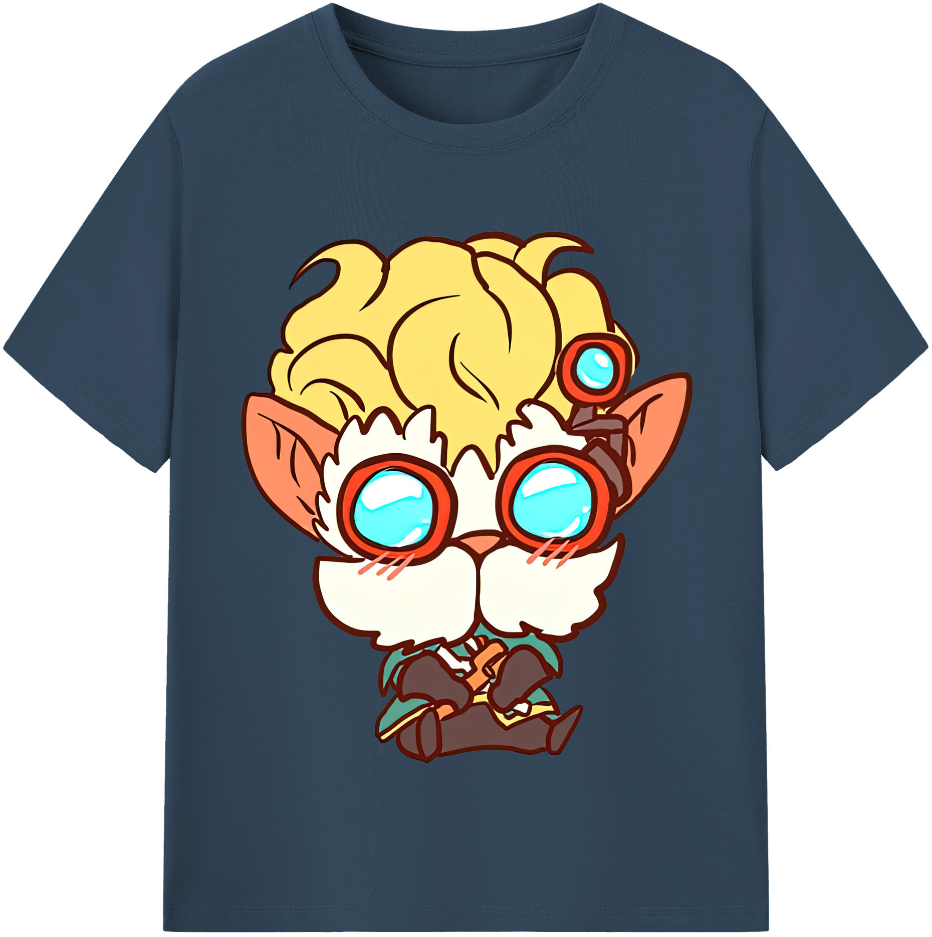 リーグ・オブ・レジェンド League of Legends LOL 綿100％半袖Tシャツ（フロントプリント）