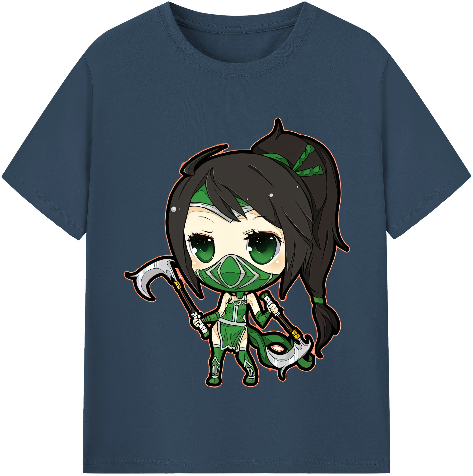 リーグ・オブ・レジェンド League of Legends LOL 綿100％半袖Tシャツ（フロントプリント）
