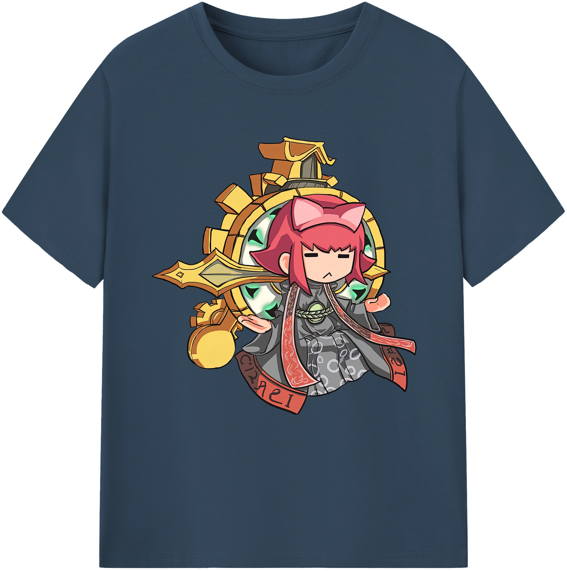 リーグ・オブ・レジェンド League of Legends LOL 綿100％半袖Tシャツ（フロントプリント）