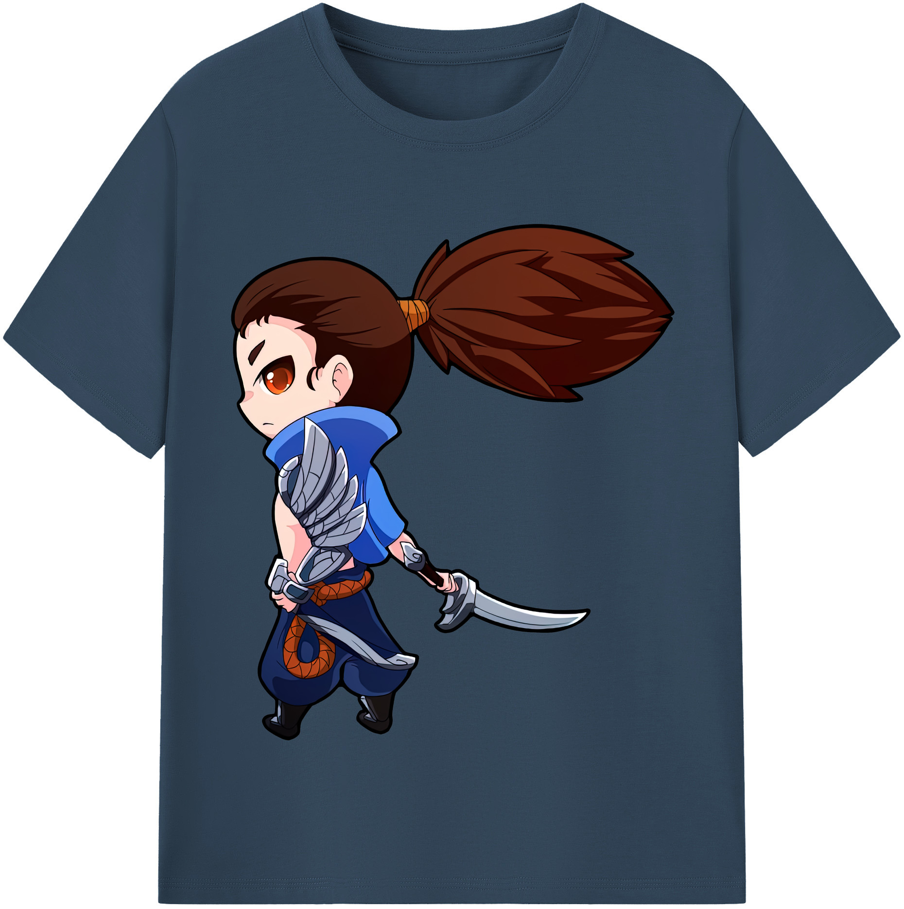 （画像用） リーグ・オブ・レジェンド League of Legends LOL 綿100％半袖Tシャツ（フロントプリント）