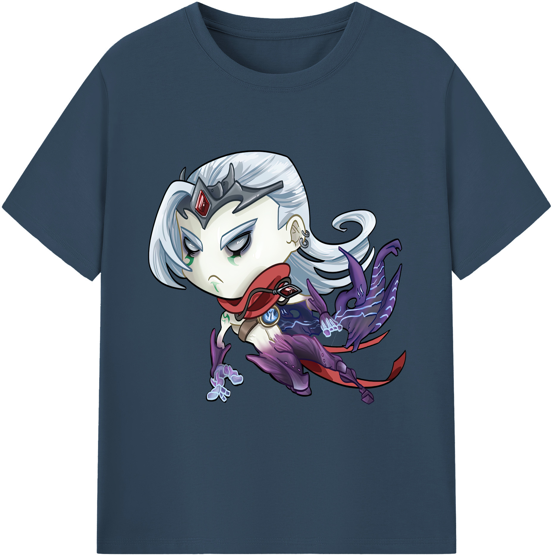リーグ・オブ・レジェンド League of Legends LOL 綿100％半袖Tシャツ（フロントプリント）