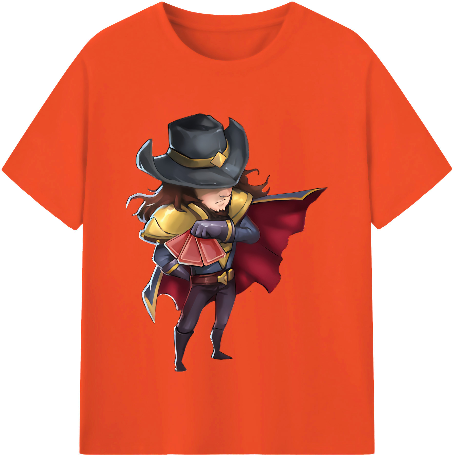 リーグ・オブ・レジェンド League of Legends LOL 綿100％半袖Tシャツ（フロントプリント）
