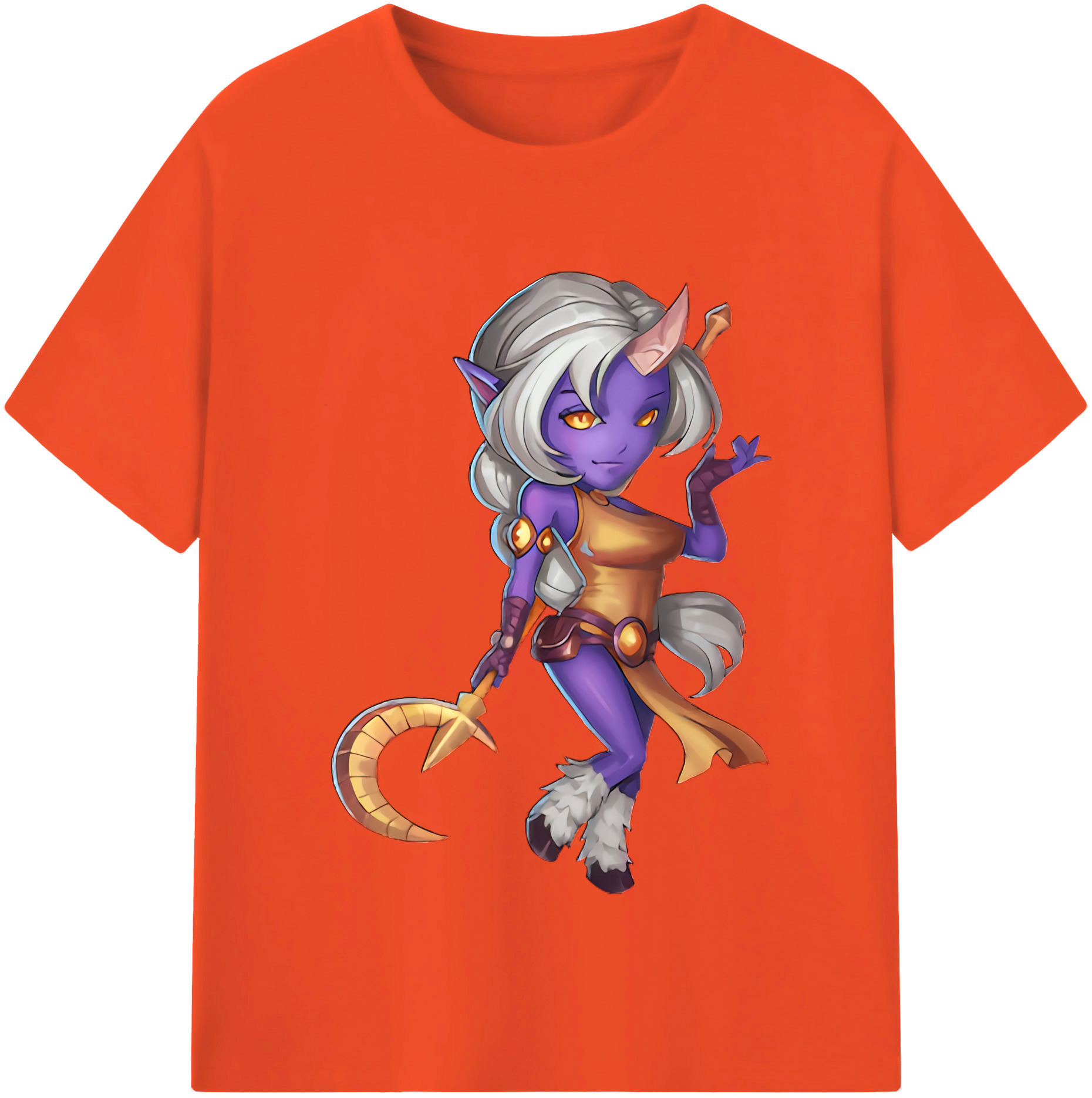 リーグ・オブ・レジェンド League of Legends LOL 綿100％半袖Tシャツ（フロントプリント）