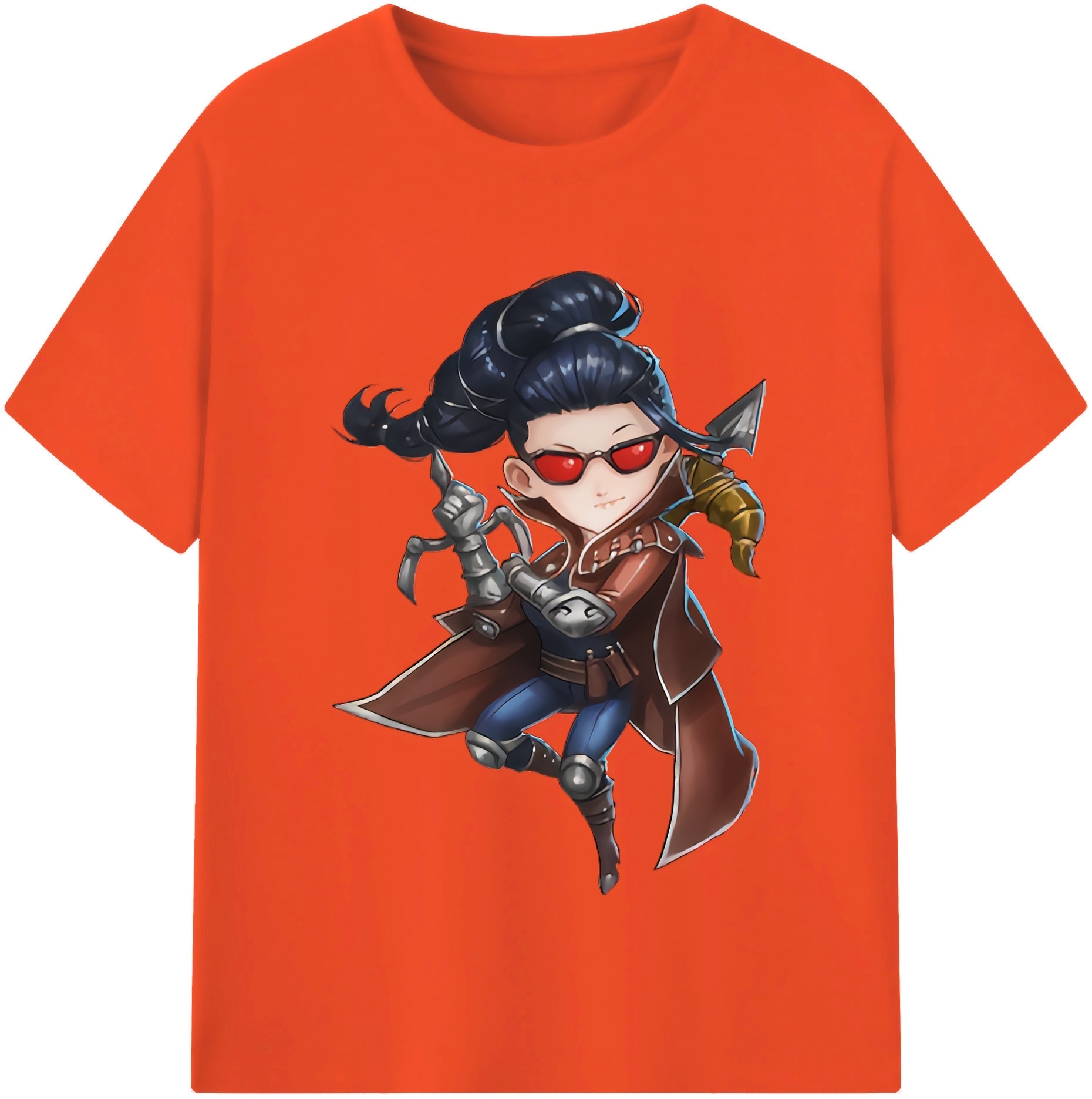 リーグ・オブ・レジェンド League of Legends LOL 綿100％半袖Tシャツ（フロントプリント）