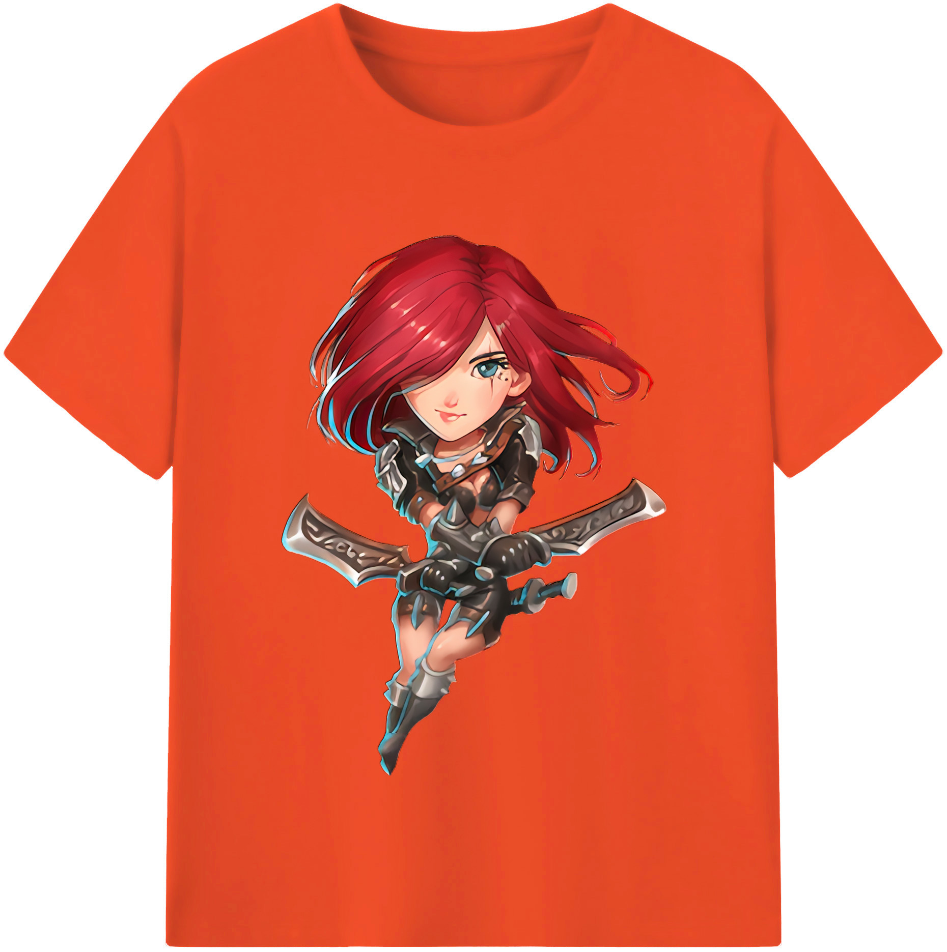 リーグ・オブ・レジェンド League of Legends LOL 綿100％半袖Tシャツ（フロントプリント）