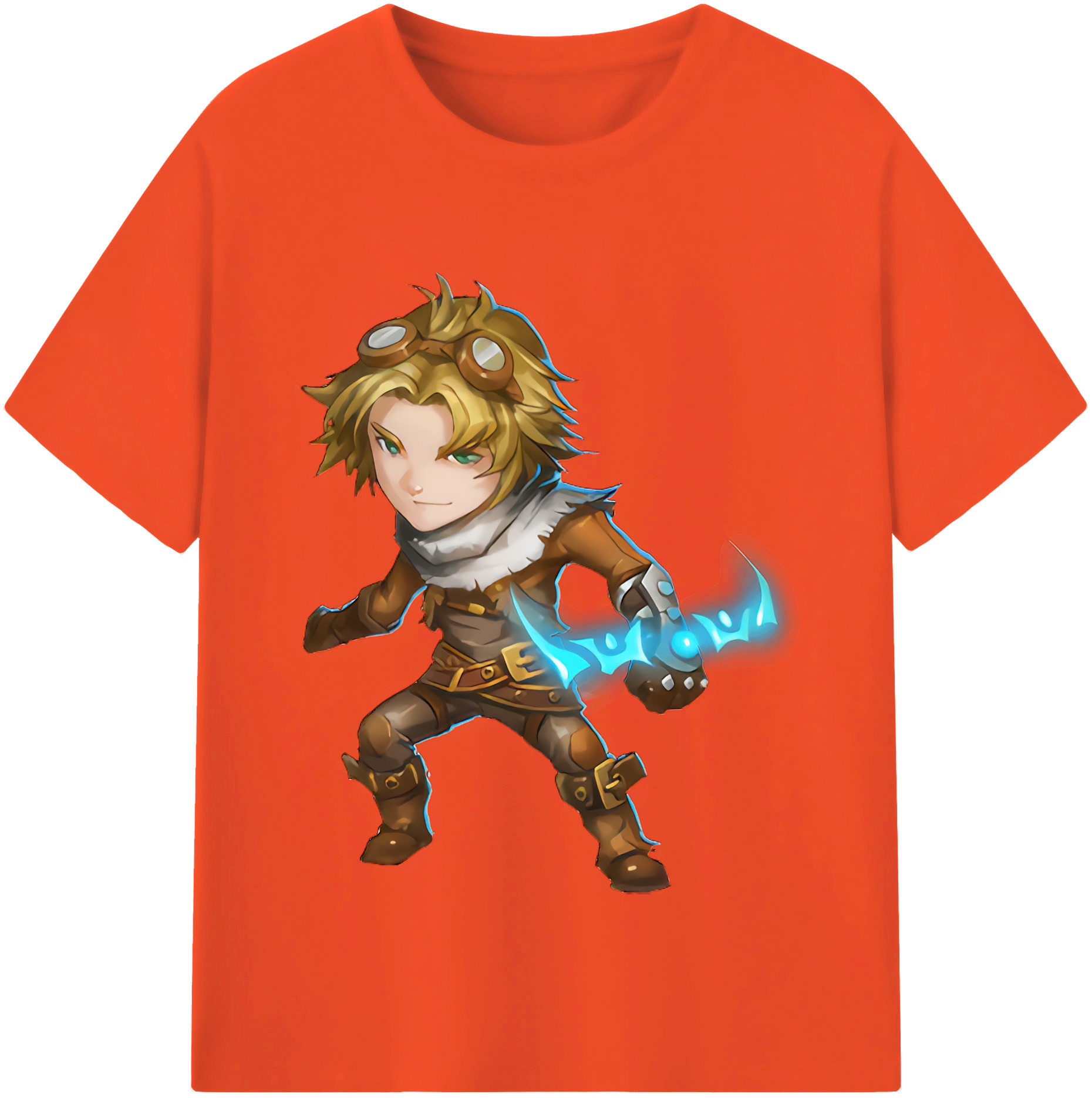 リーグ・オブ・レジェンド League of Legends LOL 綿100％半袖Tシャツ（フロントプリント）