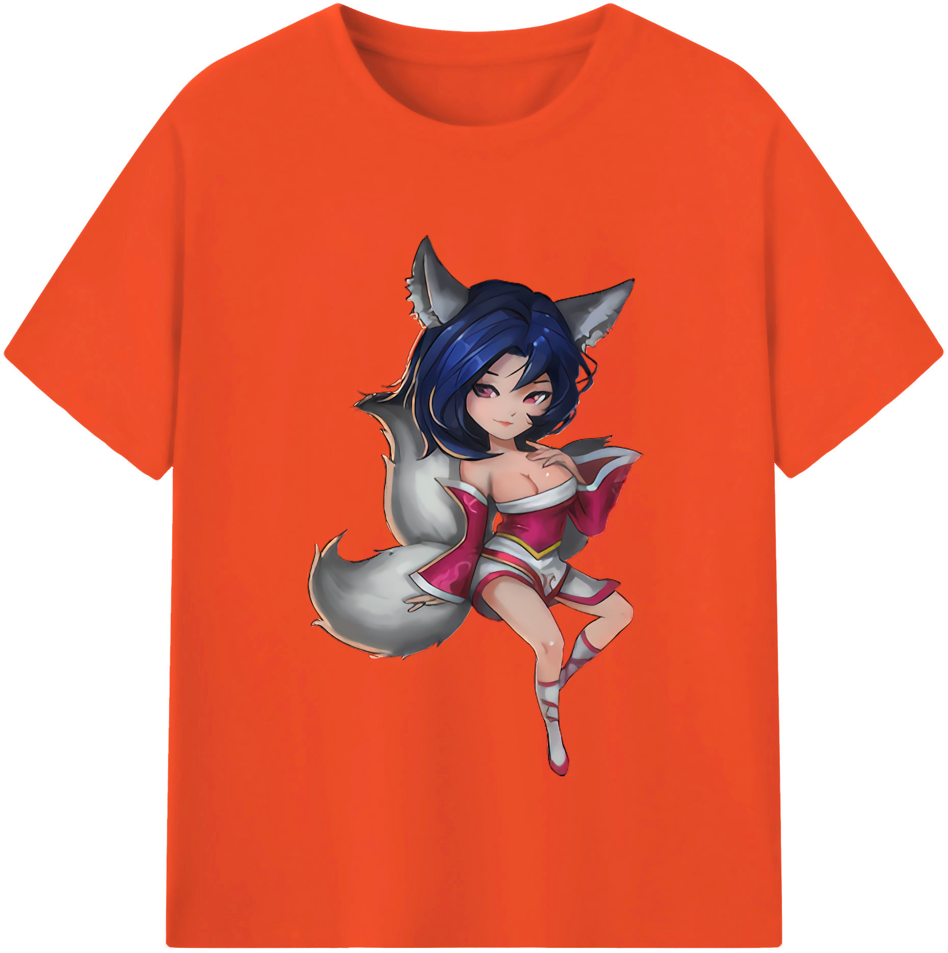 リーグ・オブ・レジェンド League of Legends LOL 綿100％半袖Tシャツ（フロントプリント）