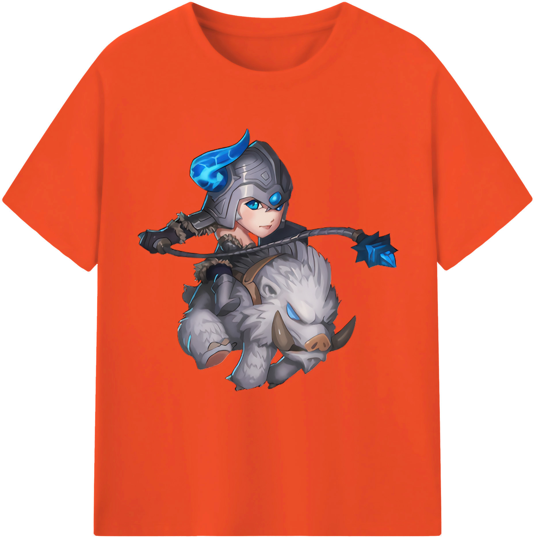 リーグ・オブ・レジェンド League of Legends LOL 綿100％半袖Tシャツ（フロントプリント）