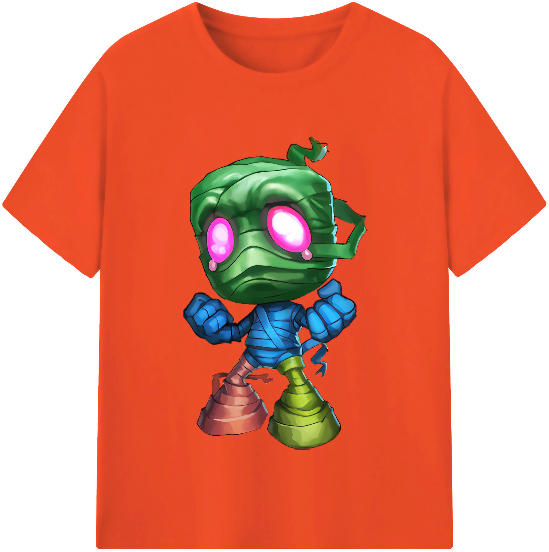 リーグ・オブ・レジェンド League of Legends LOL 綿100％半袖Tシャツ（フロントプリント）