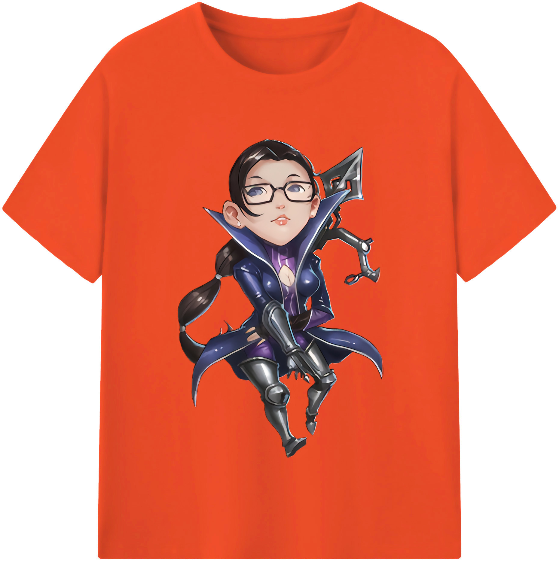 リーグ・オブ・レジェンド League of Legends LOL 綿100％半袖Tシャツ（フロントプリント）