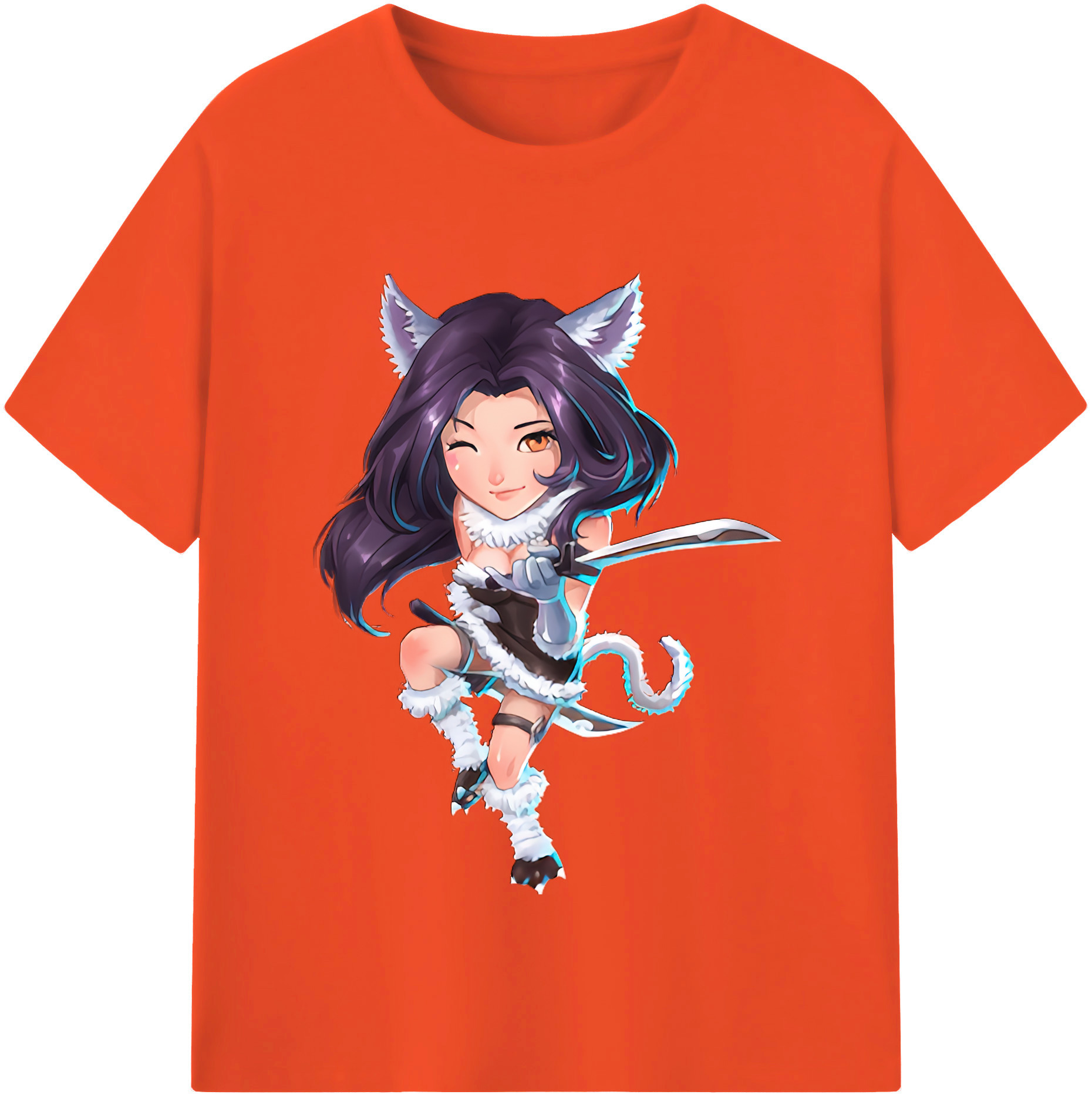 リーグ・オブ・レジェンド League of Legends LOL 綿100％半袖Tシャツ（フロントプリント）