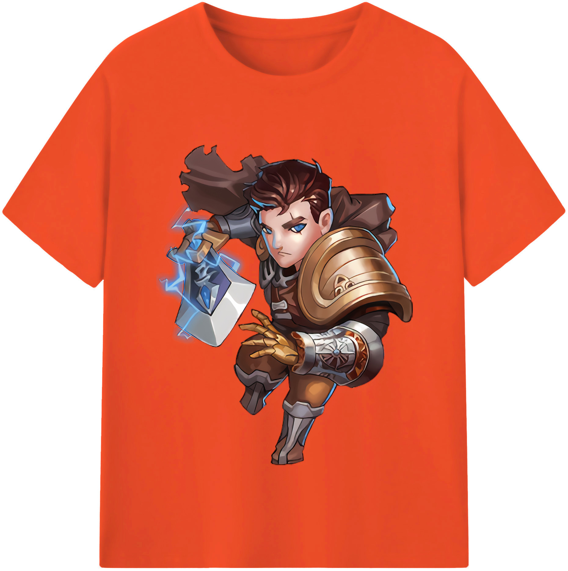 リーグ・オブ・レジェンド League of Legends LOL 綿100％半袖Tシャツ（フロントプリント）