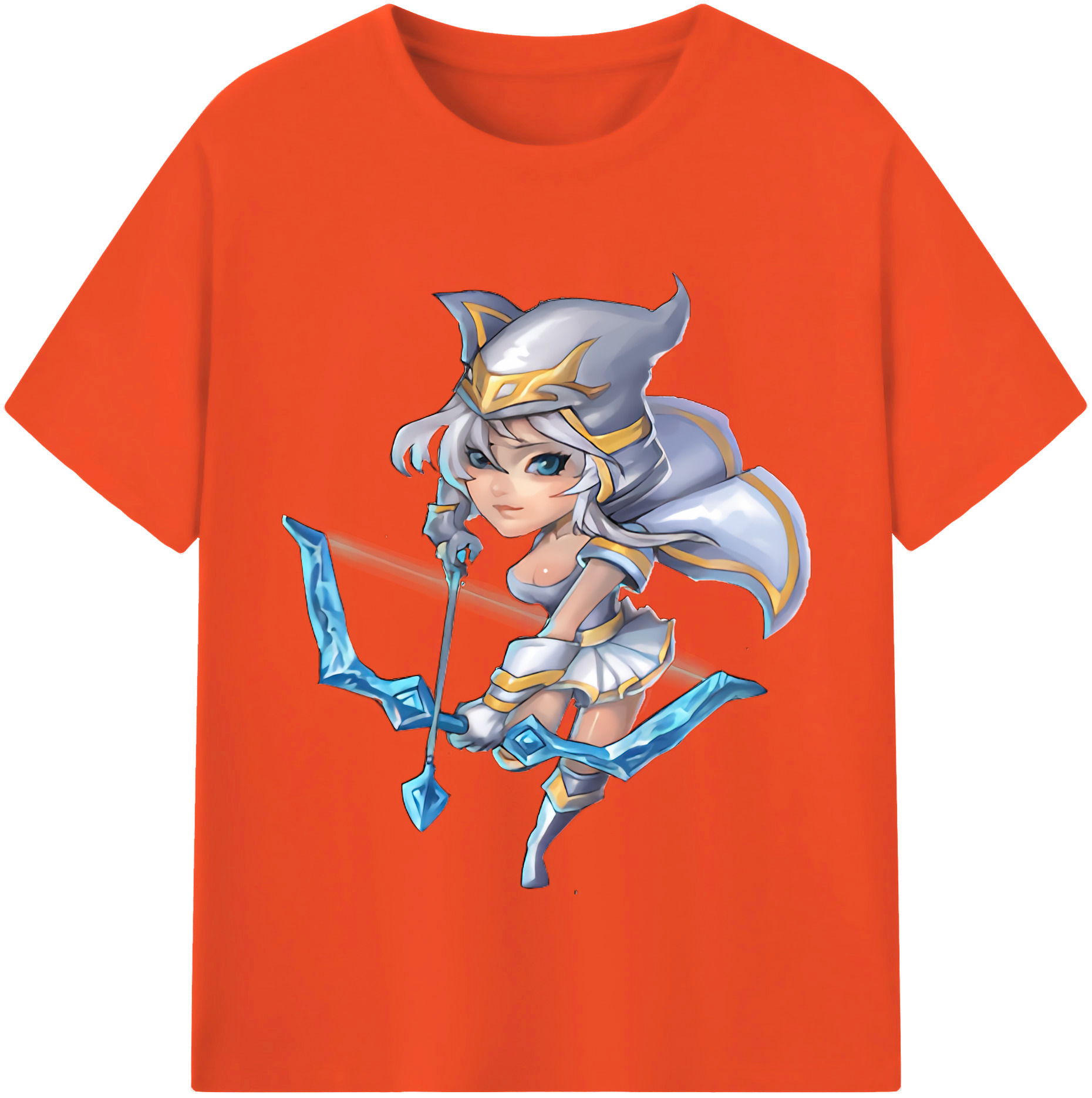リーグ・オブ・レジェンド League of Legends LOL 綿100％半袖Tシャツ（フロントプリント）