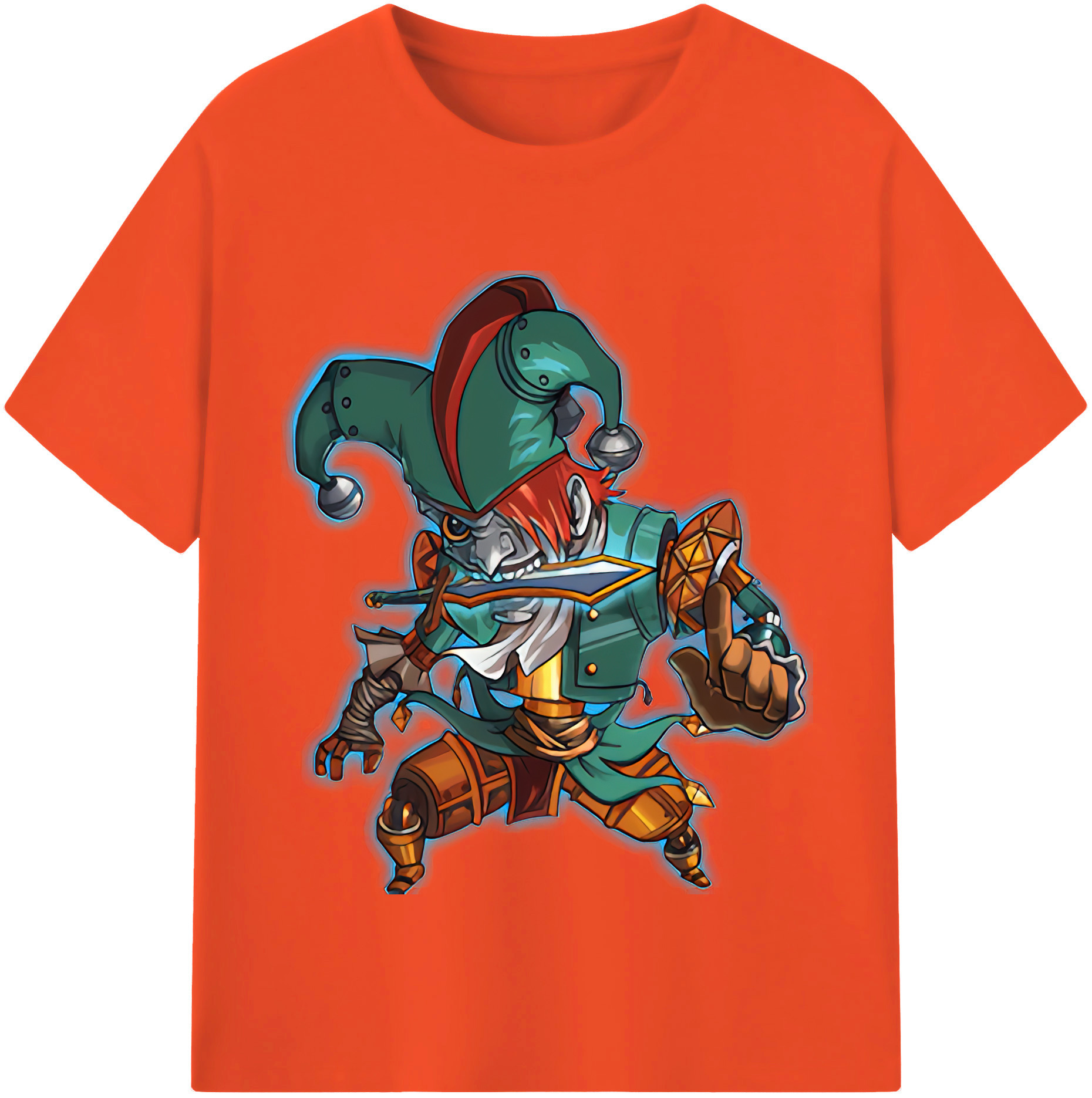 リーグ・オブ・レジェンド League of Legends LOL 綿100％半袖Tシャツ（フロントプリント）