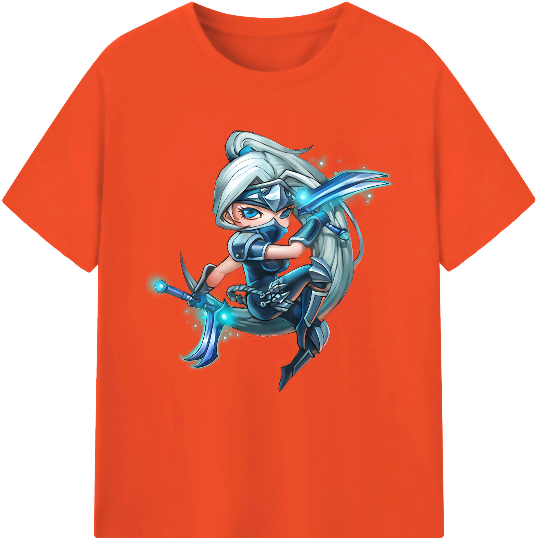 リーグ・オブ・レジェンド League of Legends LOL 綿100％半袖Tシャツ（フロントプリント）