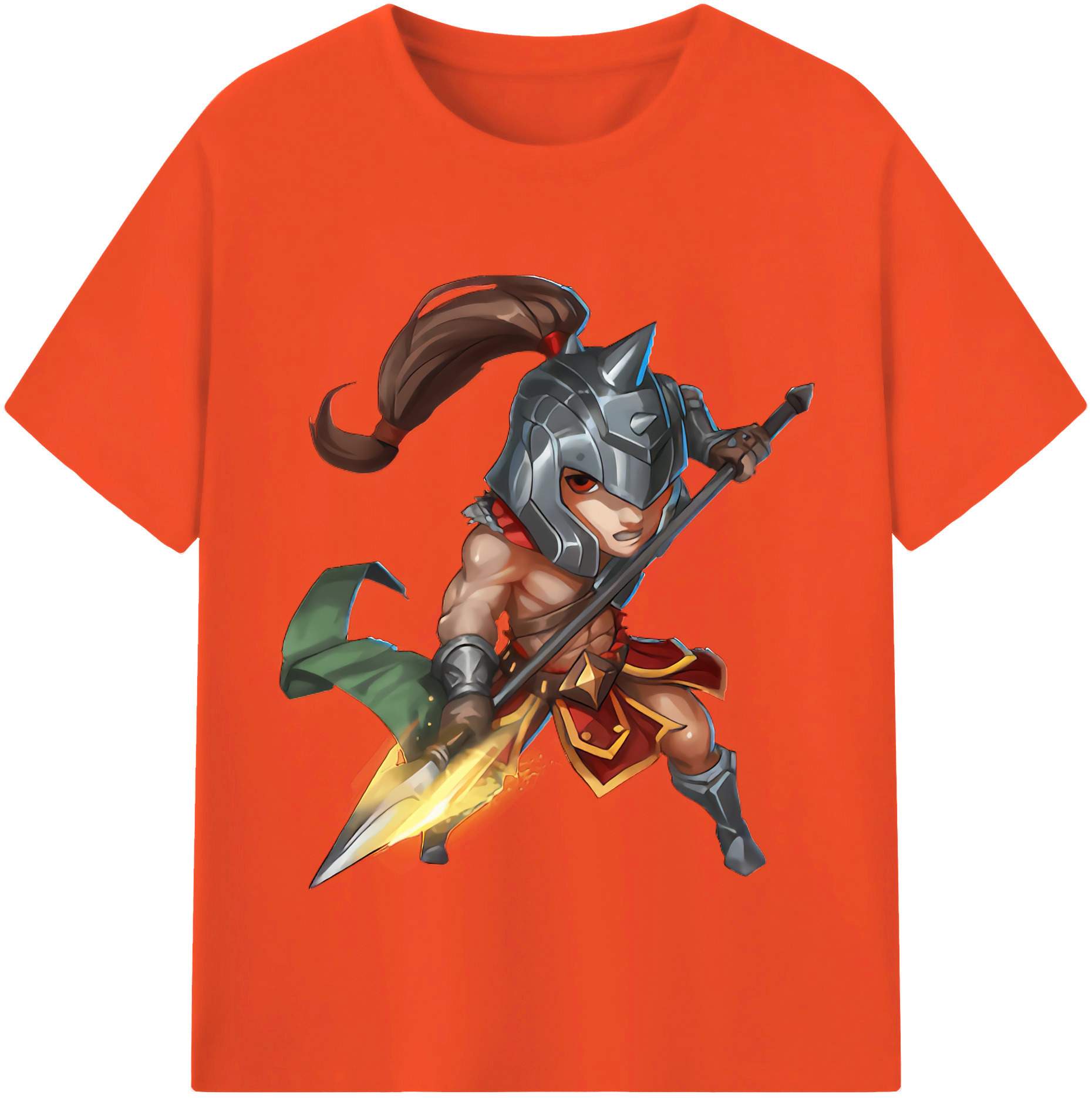 リーグ・オブ・レジェンド League of Legends LOL 綿100％半袖Tシャツ（フロントプリント）