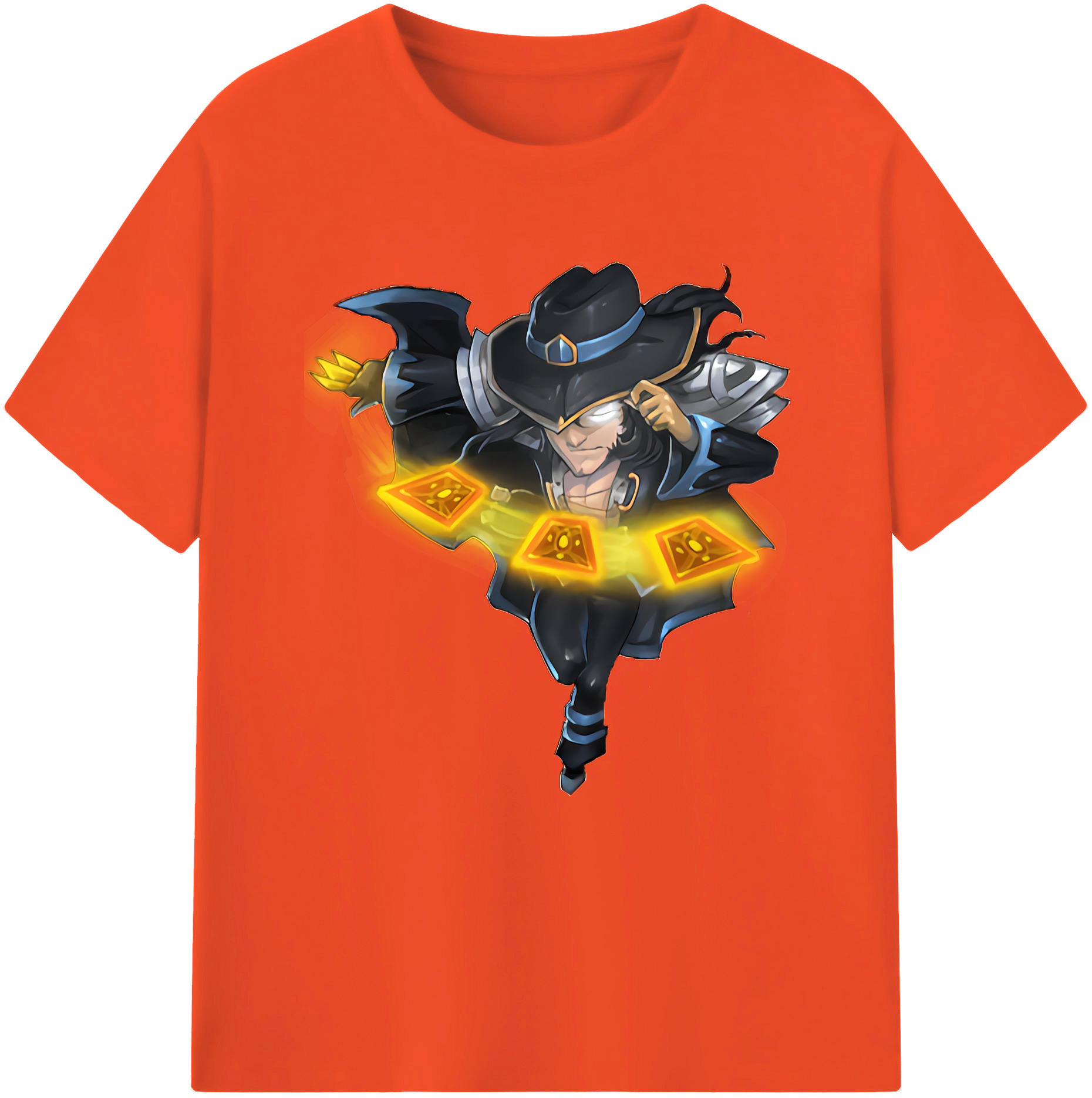 リーグ・オブ・レジェンド League of Legends LOL 綿100％半袖Tシャツ（フロントプリント）