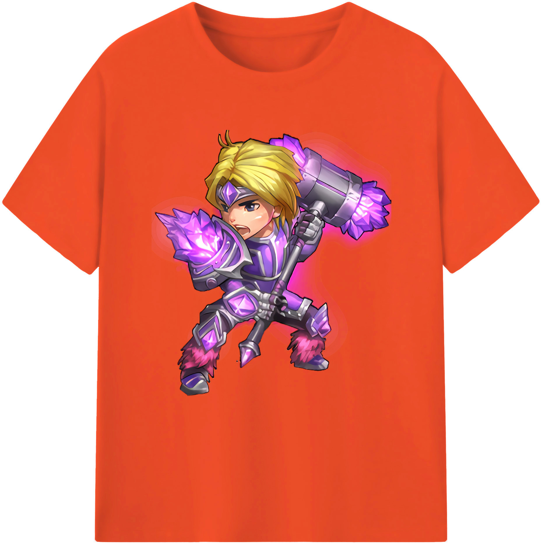 （画像用） リーグ・オブ・レジェンド League of Legends LOL 綿100％半袖Tシャツ（フロントプリント）