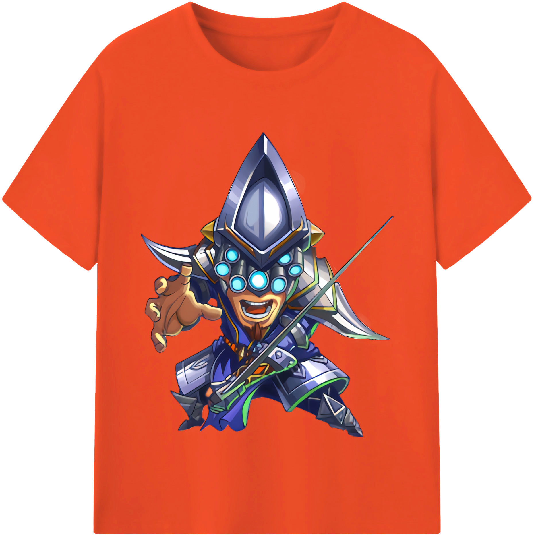 リーグ・オブ・レジェンド League of Legends LOL 綿100％半袖Tシャツ（フロントプリント）
