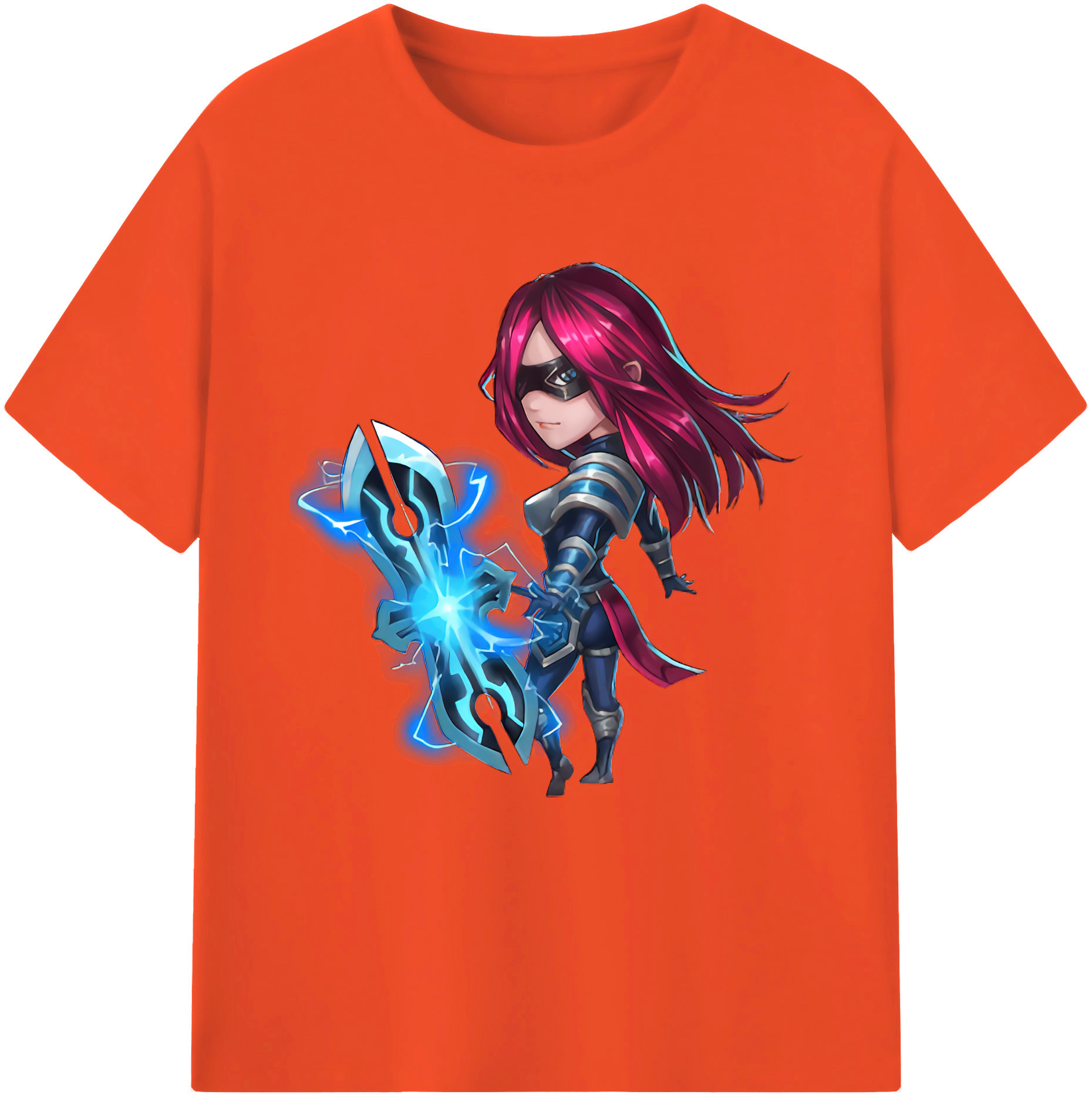 リーグ・オブ・レジェンド League of Legends LOL 綿100％半袖Tシャツ（フロントプリント）