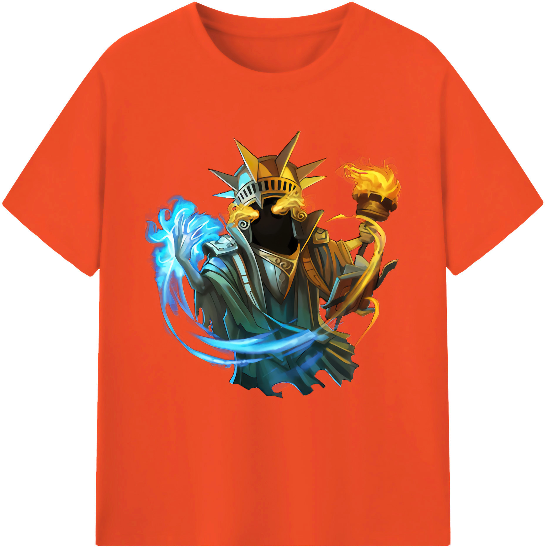 リーグ・オブ・レジェンド League of Legends LOL 綿100％半袖Tシャツ（フロントプリント）