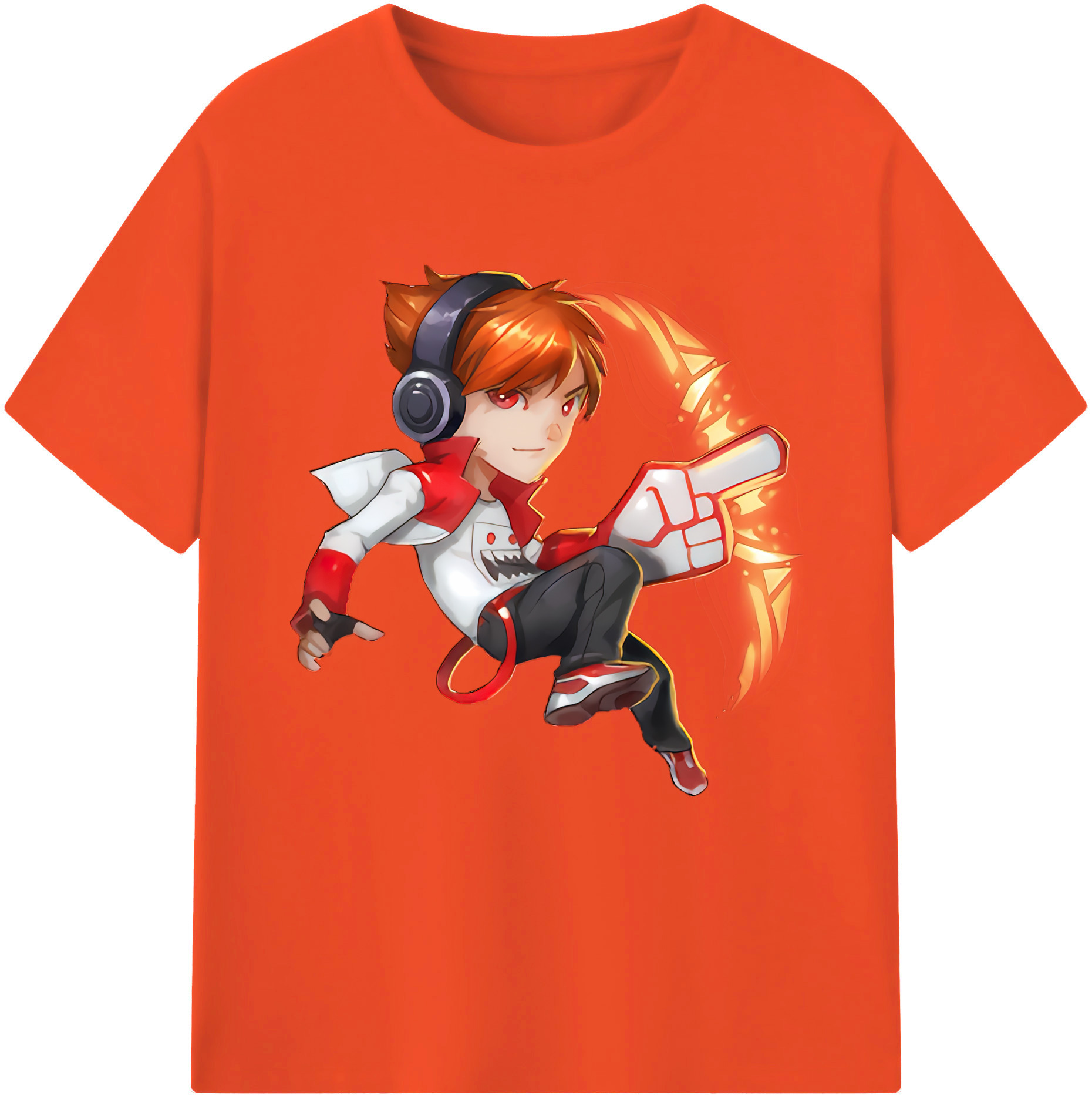 リーグ・オブ・レジェンド League of Legends LOL 綿100％半袖Tシャツ（フロントプリント）