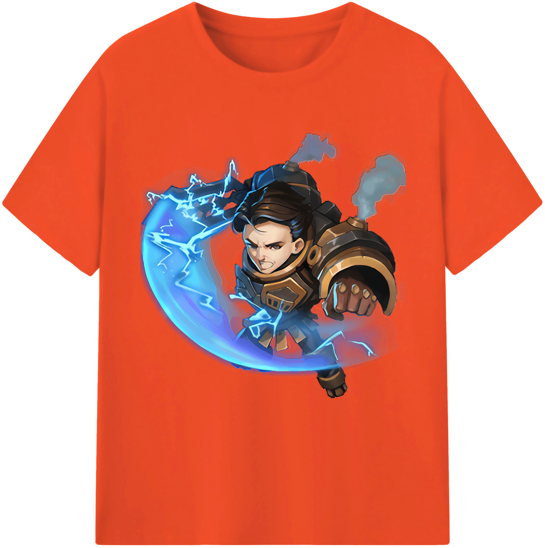 リーグ・オブ・レジェンド League of Legends LOL 綿100％半袖Tシャツ（フロントプリント）