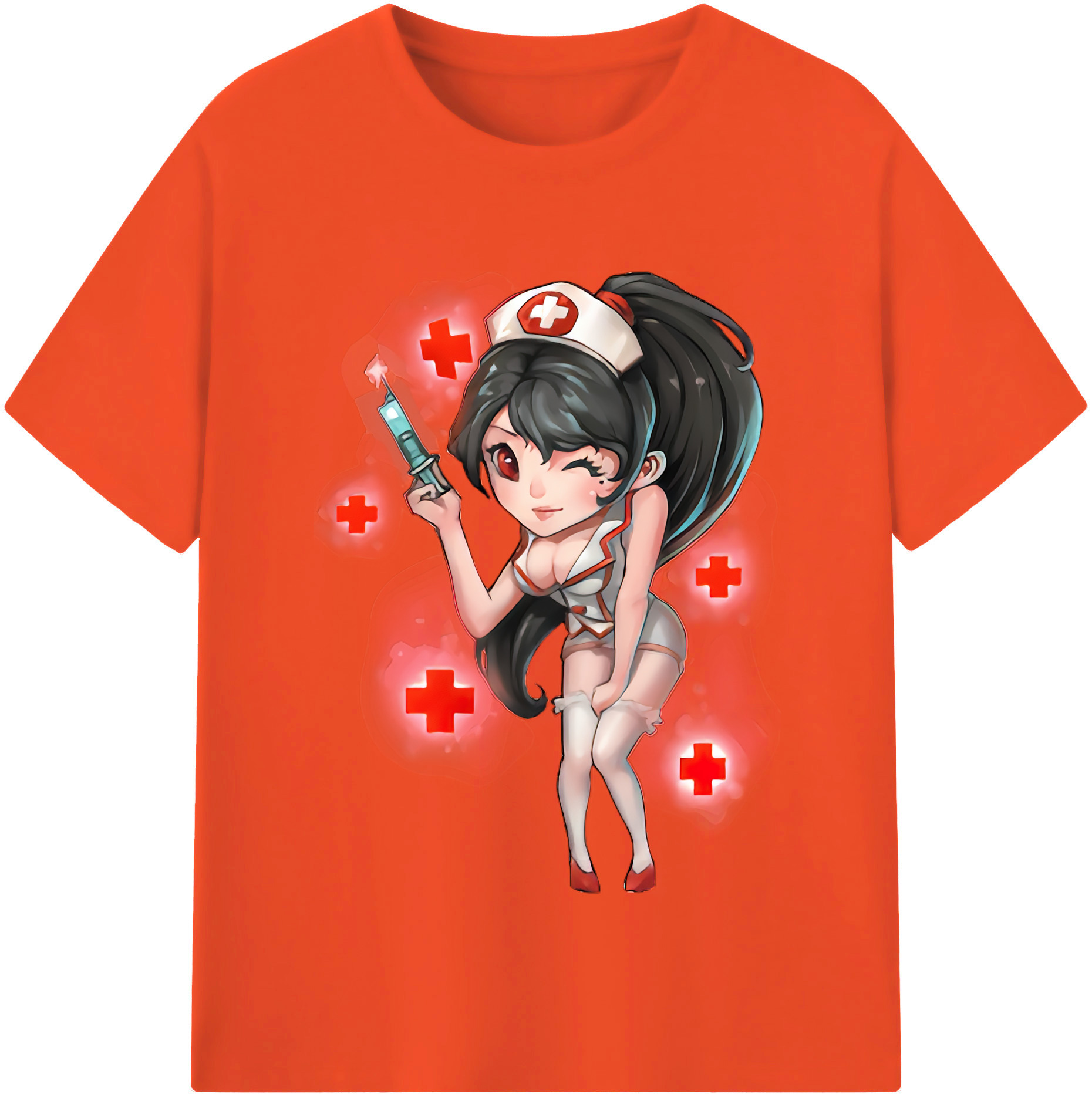 リーグ・オブ・レジェンド League of Legends LOL 綿100％半袖Tシャツ（フロントプリント）