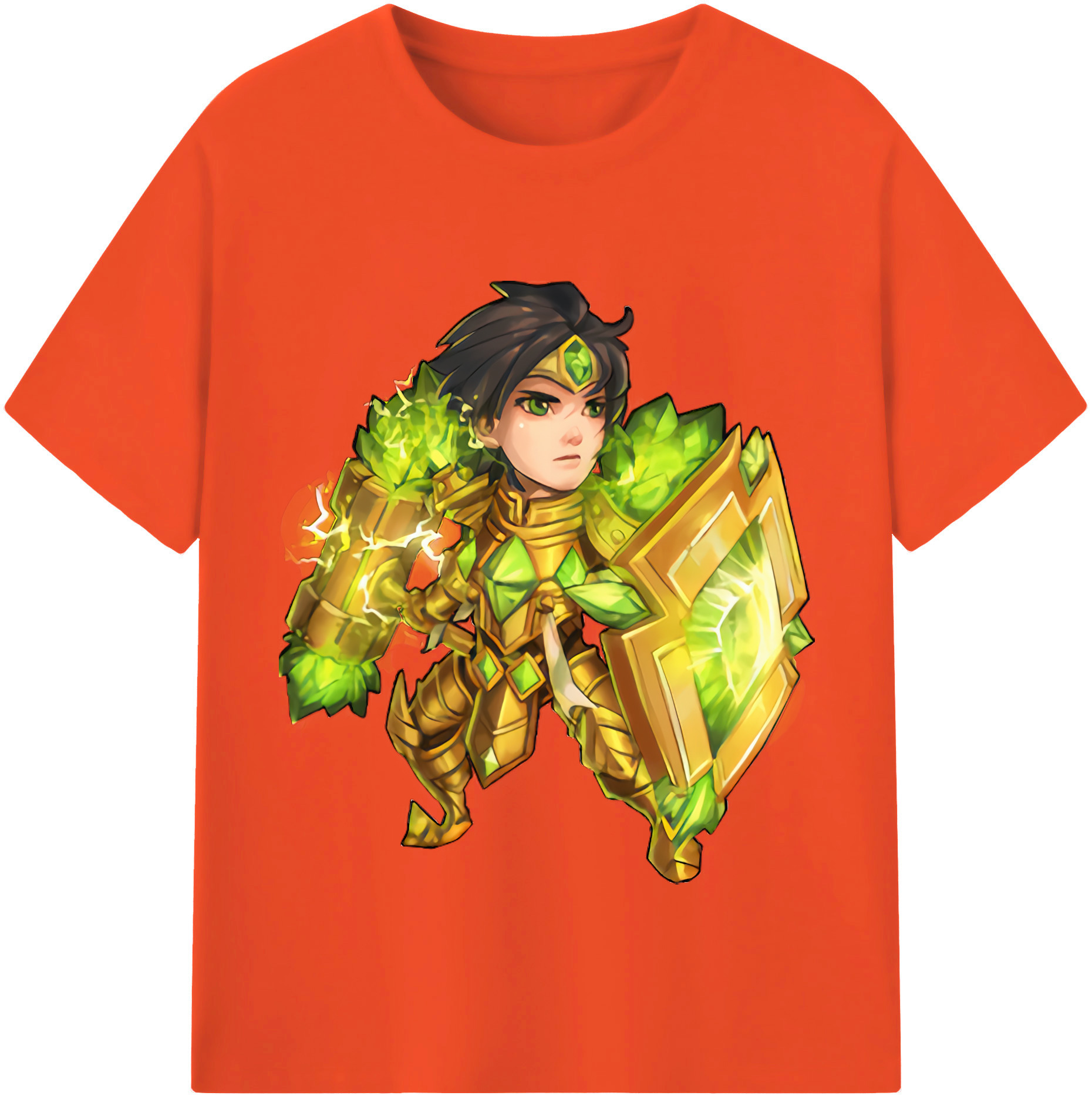 リーグ・オブ・レジェンド League of Legends LOL 綿100％半袖Tシャツ（フロントプリント）