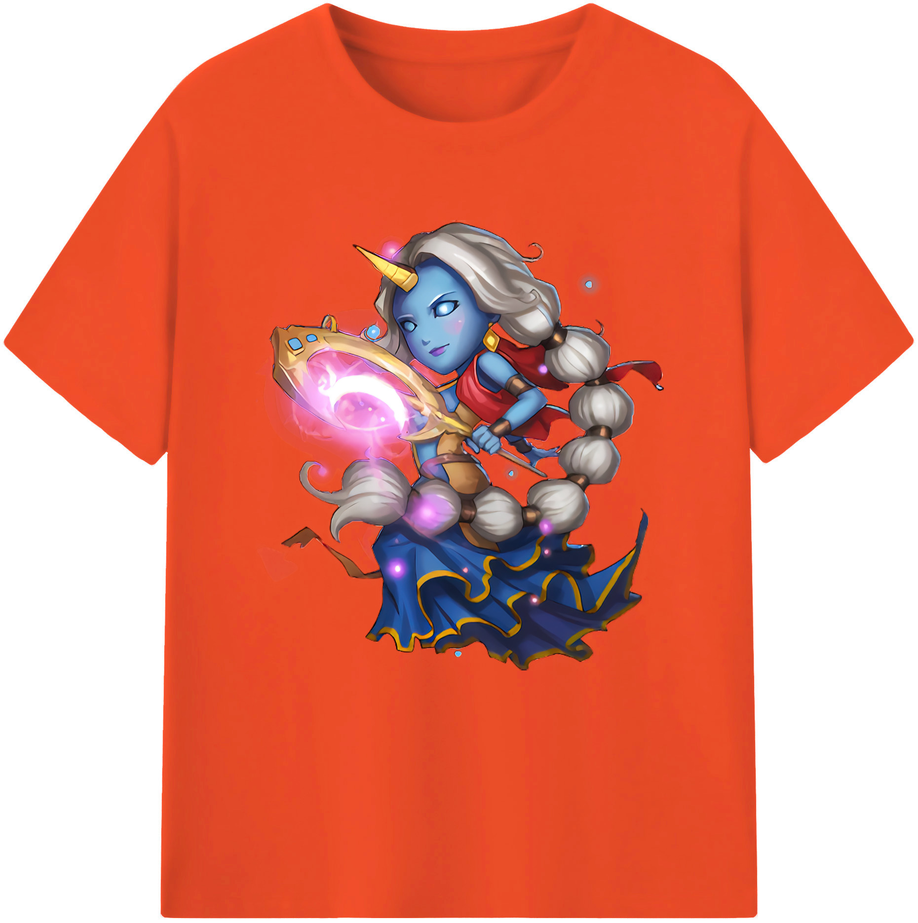 リーグ・オブ・レジェンド League of Legends LOL 綿100％半袖Tシャツ（フロントプリント）
