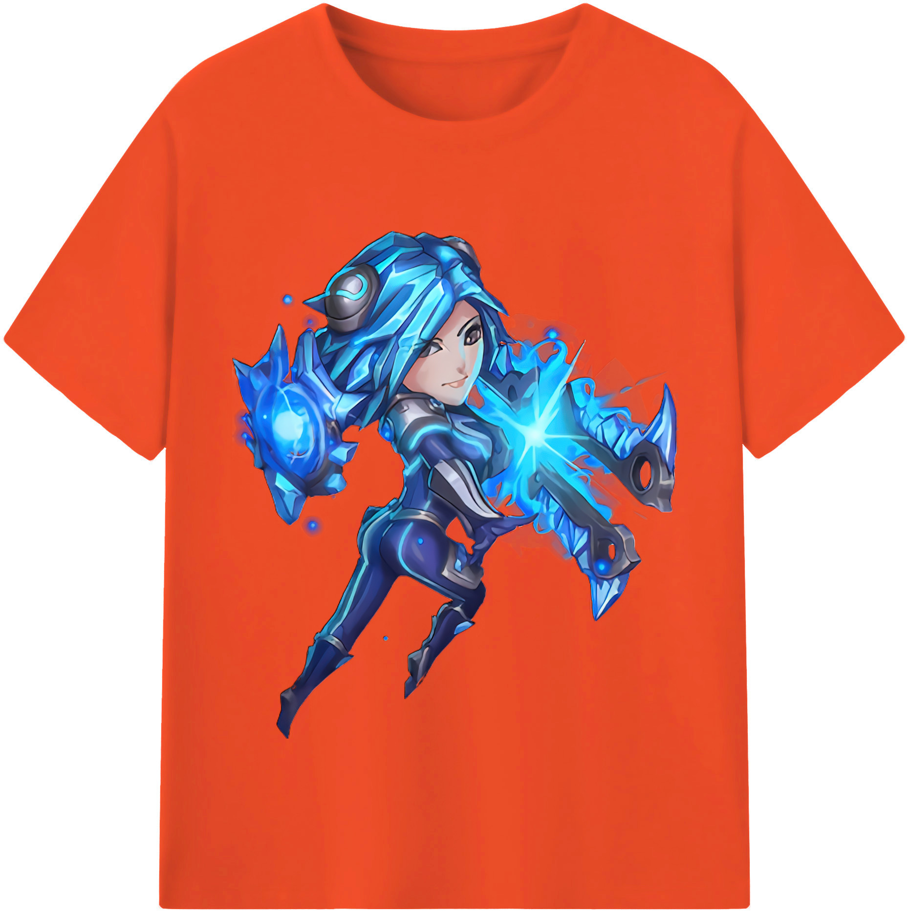 リーグ・オブ・レジェンド League of Legends LOL 綿100％半袖Tシャツ（フロントプリント）