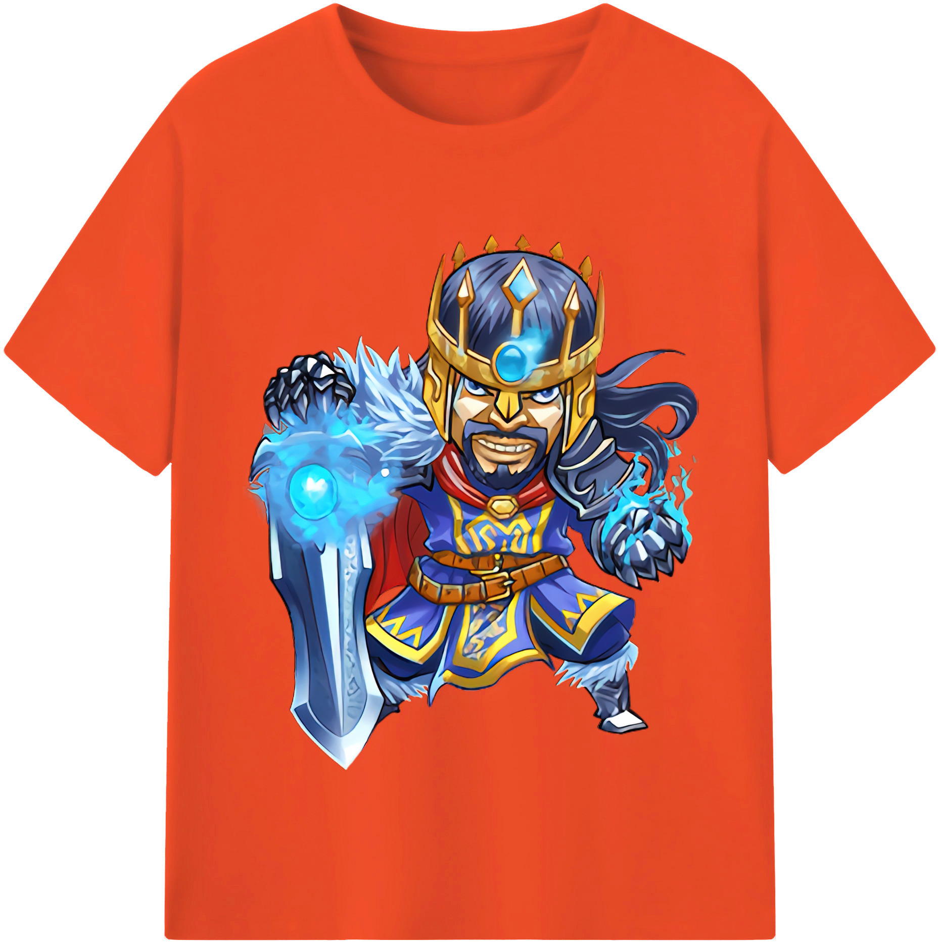 リーグ・オブ・レジェンド League of Legends LOL 綿100％半袖Tシャツ（フロントプリント）