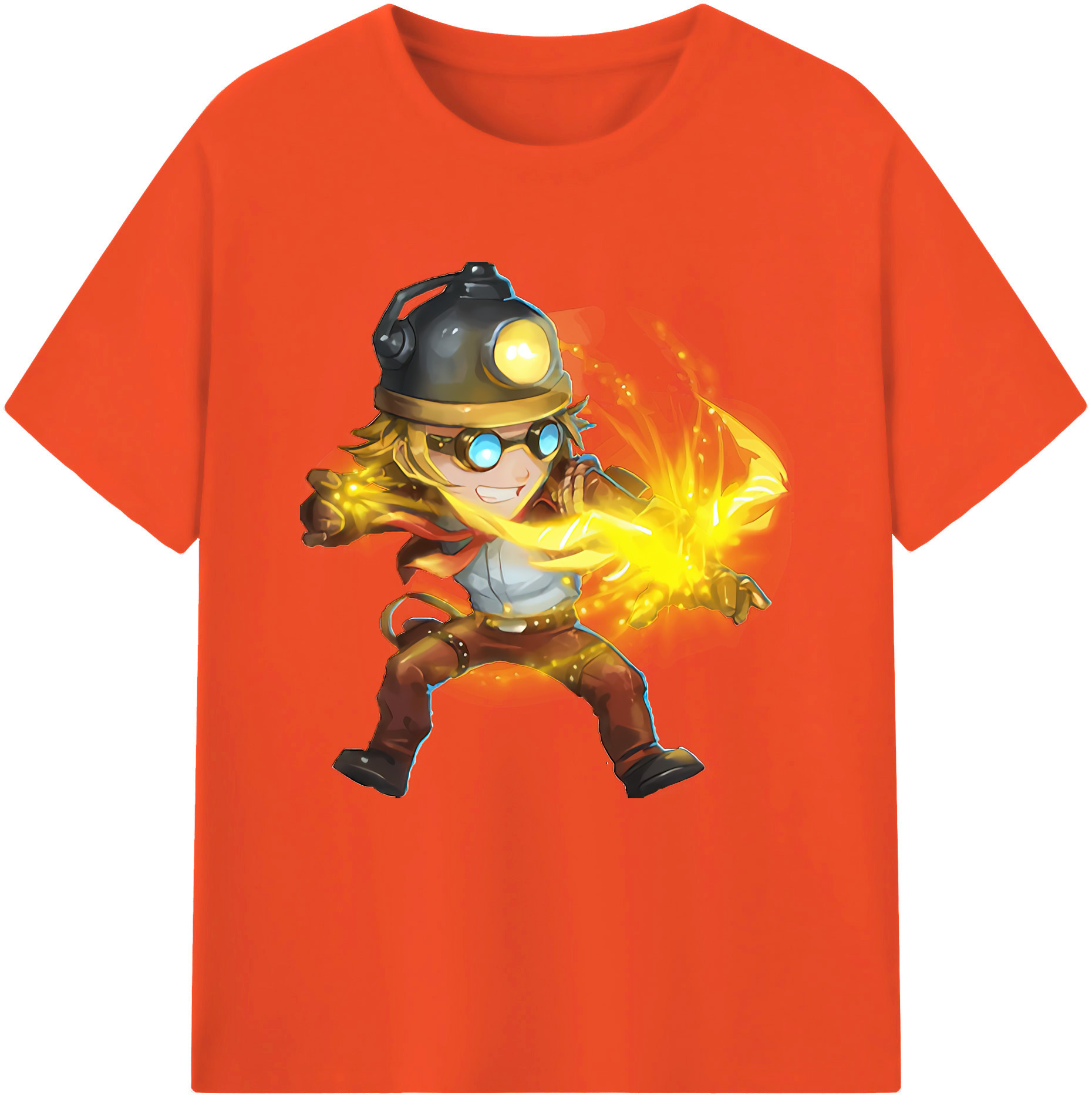 リーグ・オブ・レジェンド League of Legends LOL 綿100％半袖Tシャツ（フロントプリント）