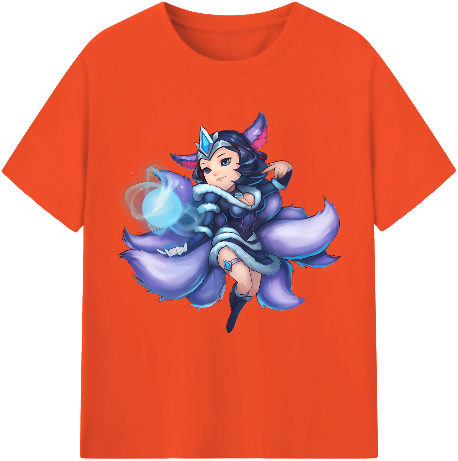 リーグ・オブ・レジェンド League of Legends LOL 綿100％半袖Tシャツ（フロントプリント）