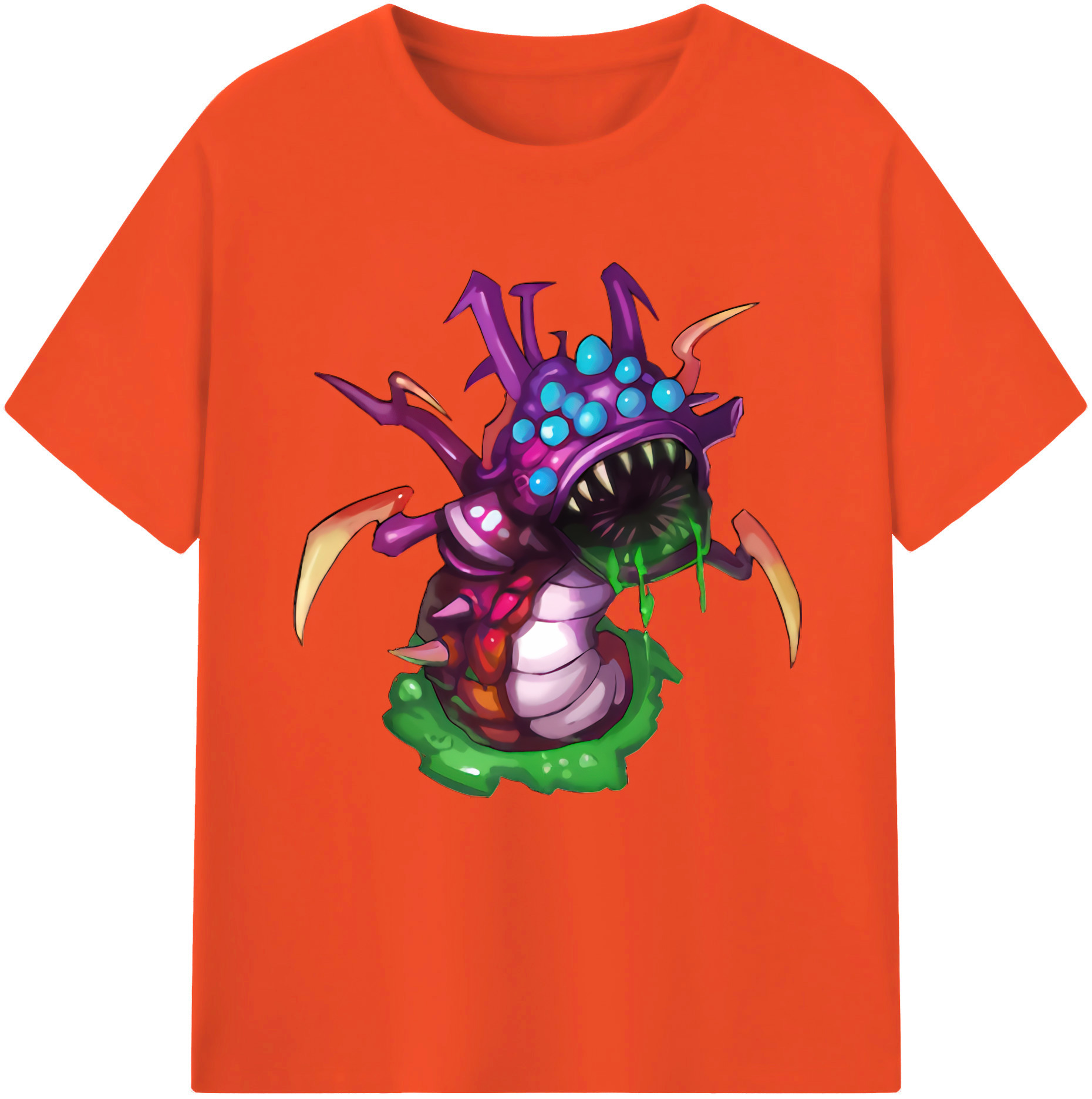 リーグ・オブ・レジェンド League of Legends LOL 綿100％半袖Tシャツ（フロントプリント）