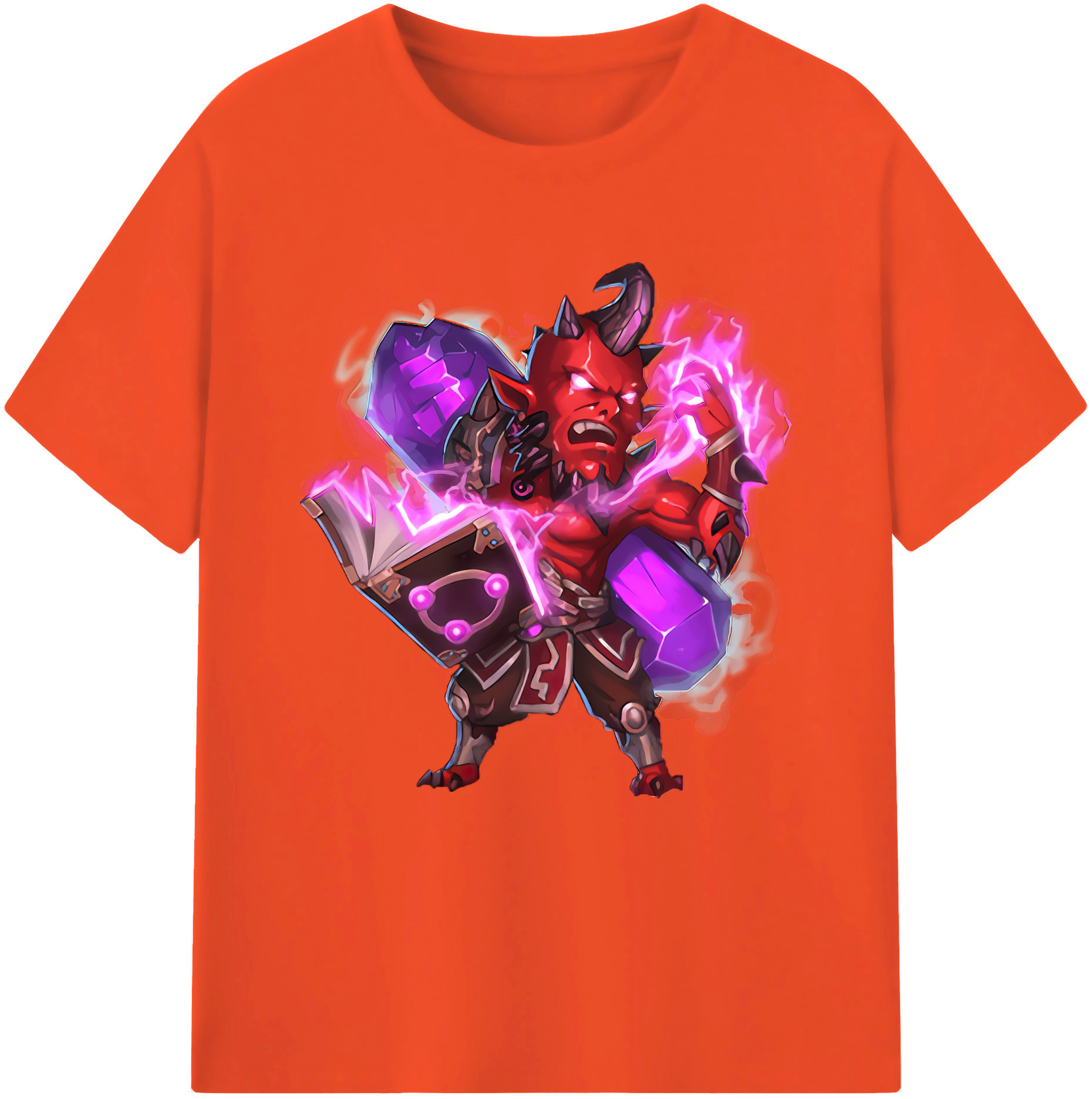 リーグ・オブ・レジェンド League of Legends LOL 綿100％半袖Tシャツ（フロントプリント）
