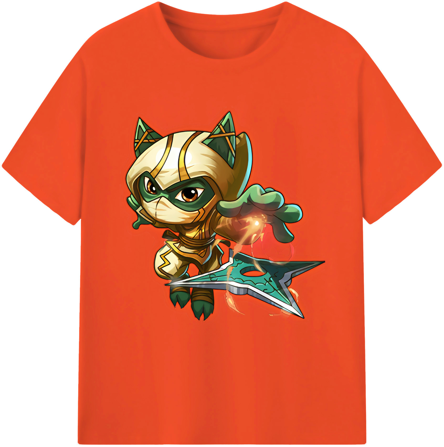 リーグ・オブ・レジェンド League of Legends LOL 綿100％半袖Tシャツ（フロントプリント）