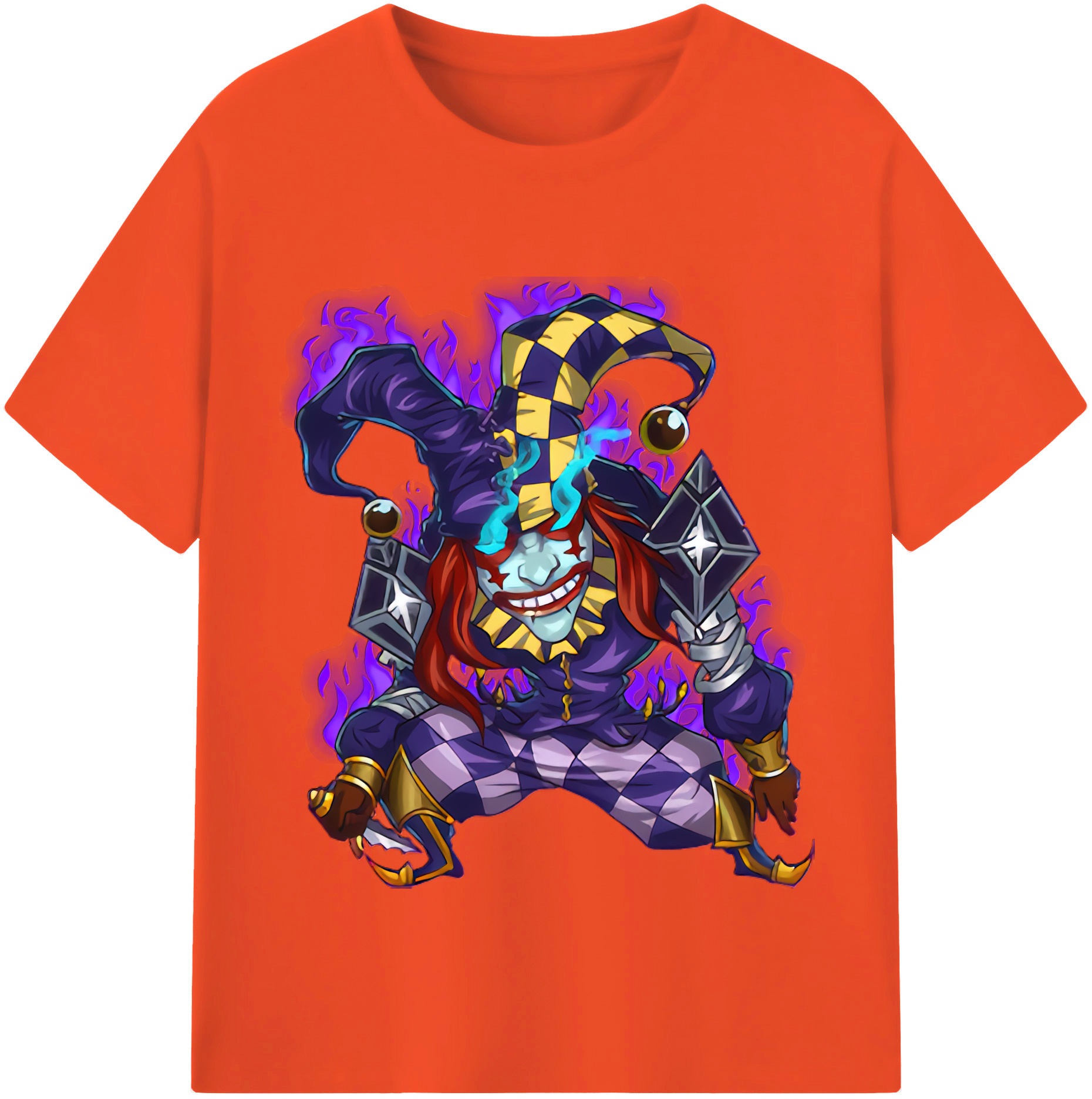 リーグ・オブ・レジェンド League of Legends LOL 綿100％半袖Tシャツ（フロントプリント）