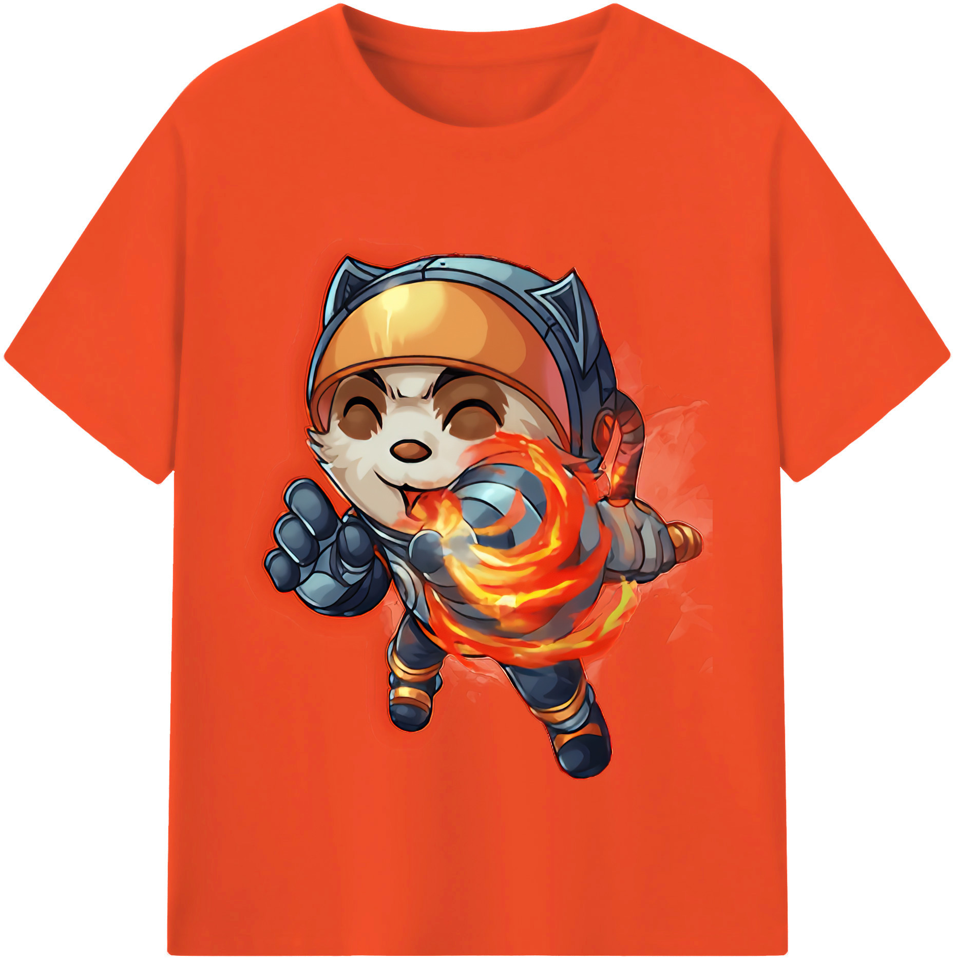 リーグ・オブ・レジェンド League of Legends LOL 綿100％半袖Tシャツ（フロントプリント）