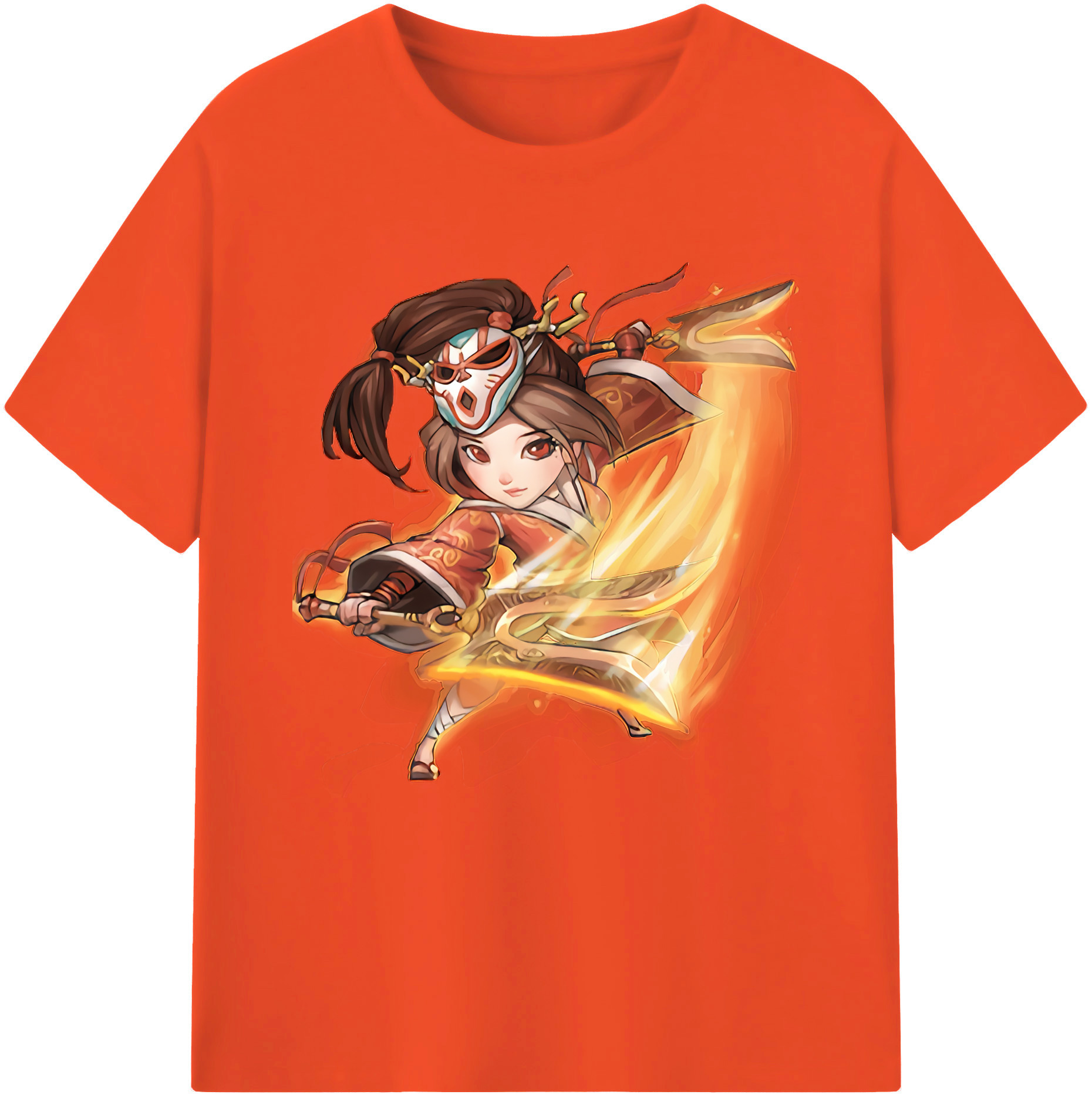 リーグ・オブ・レジェンド League of Legends LOL 綿100％半袖Tシャツ（フロントプリント）
