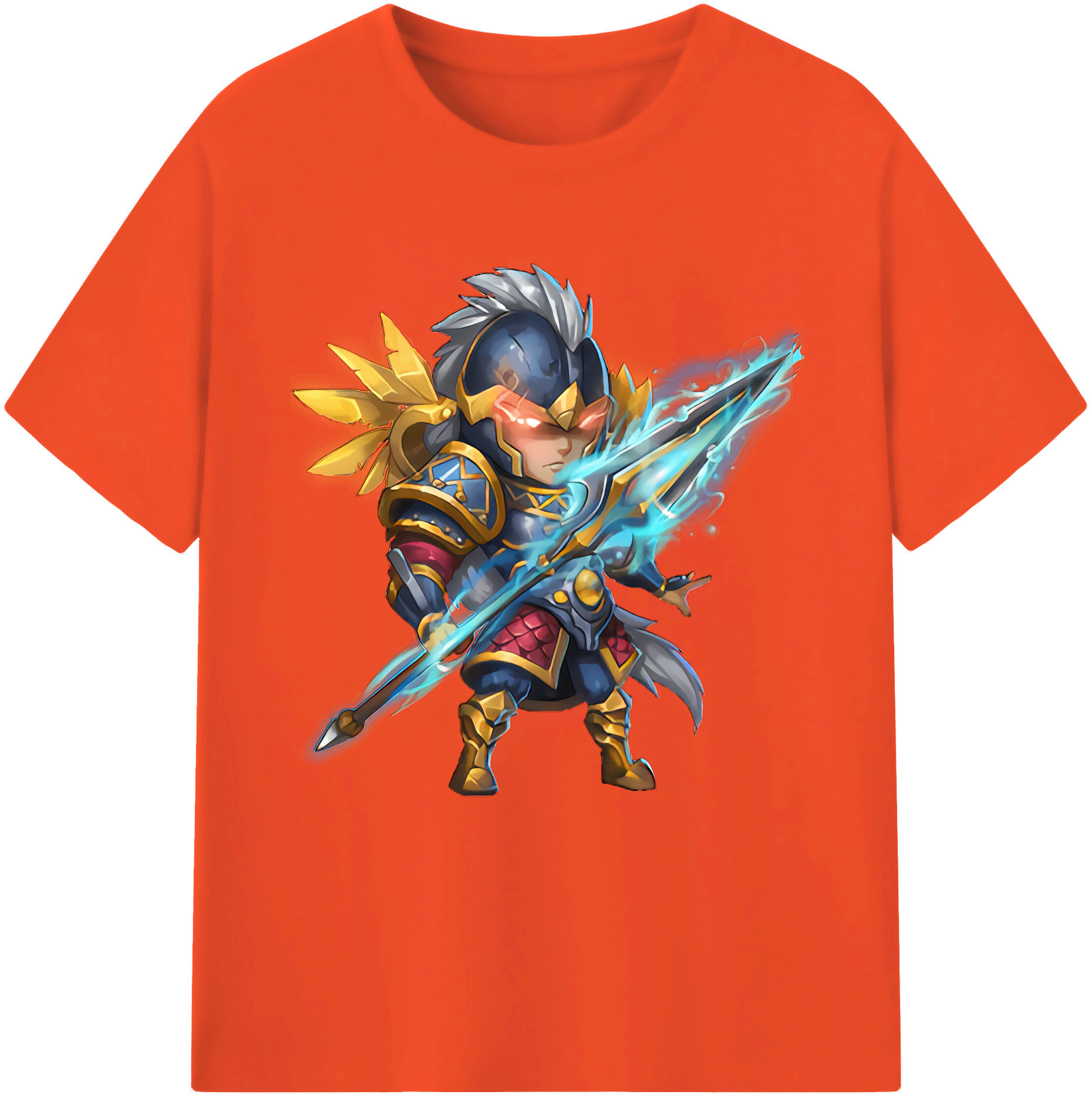 リーグ・オブ・レジェンド League of Legends LOL 綿100％半袖Tシャツ（フロントプリント）