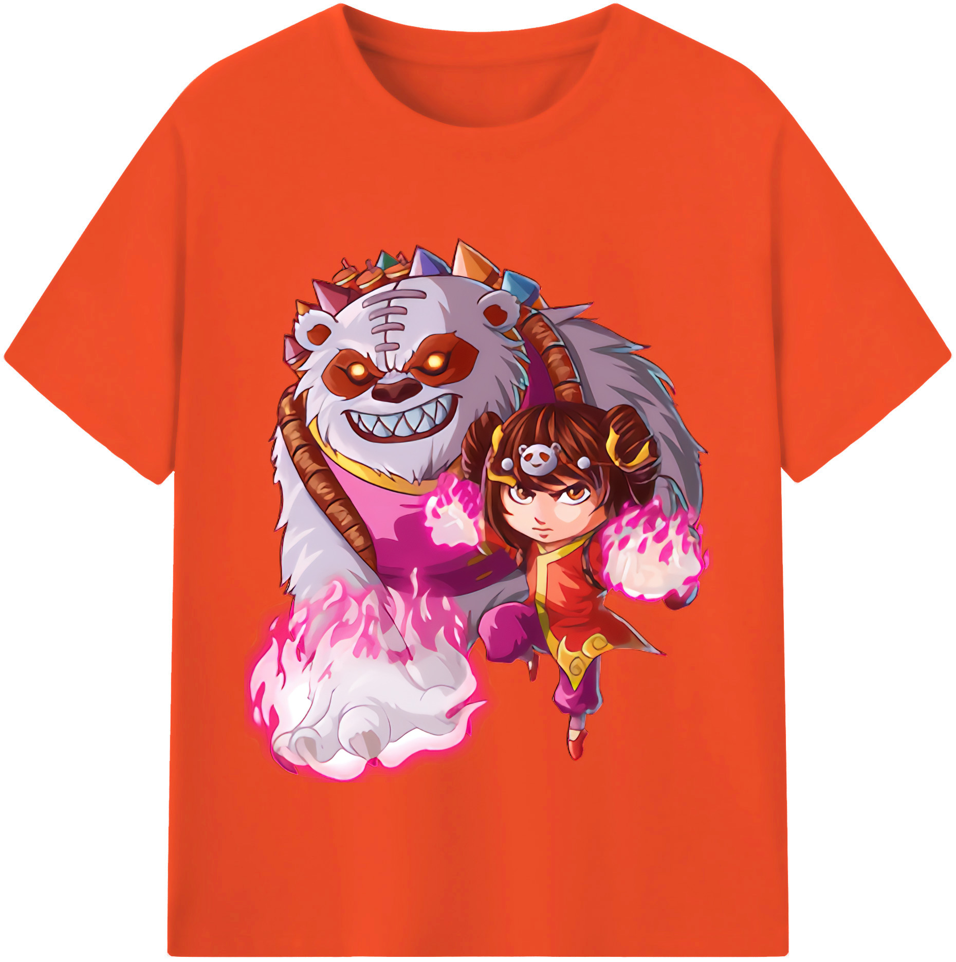 リーグ・オブ・レジェンド League of Legends LOL 綿100％半袖Tシャツ（フロントプリント）