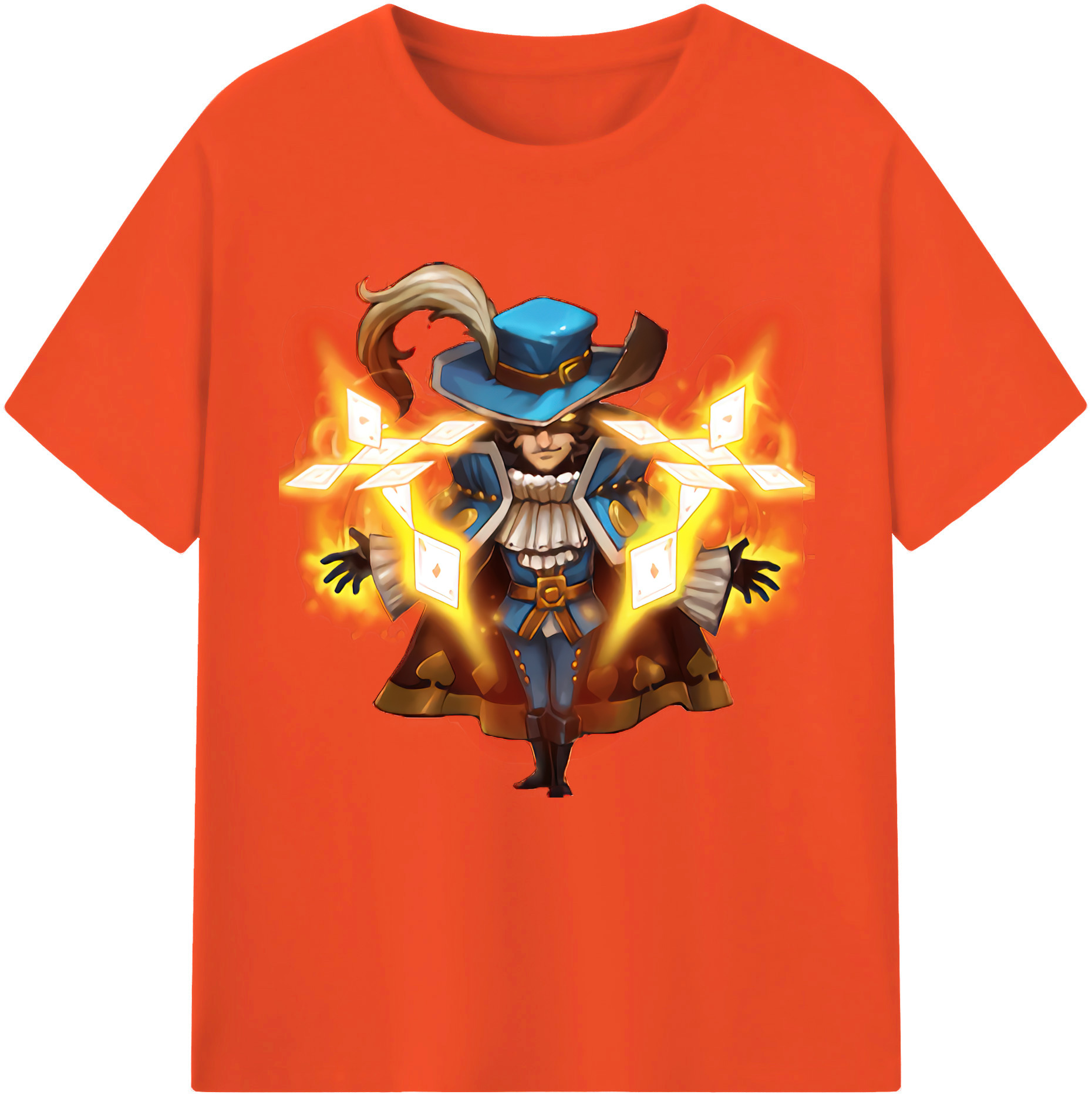 リーグ・オブ・レジェンド League of Legends LOL 綿100％半袖Tシャツ（フロントプリント）
