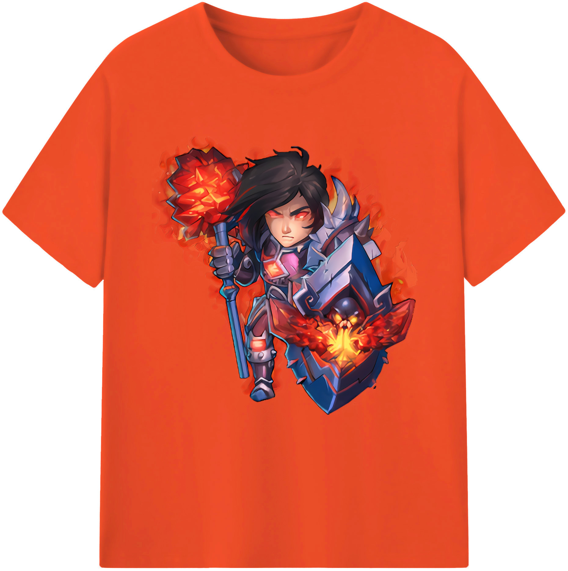 リーグ・オブ・レジェンド League of Legends LOL 綿100％半袖Tシャツ（フロントプリント）
