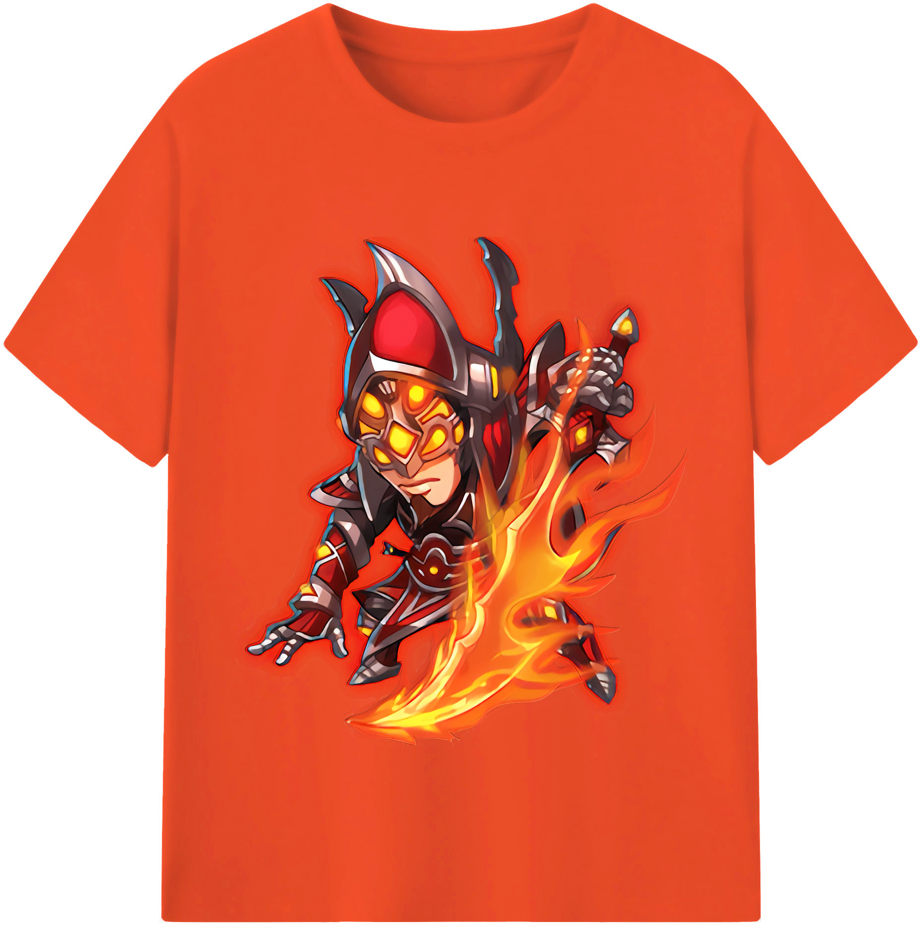 （画像用） リーグ・オブ・レジェンド League of Legends LOL 綿100％半袖Tシャツ（フロントプリント）