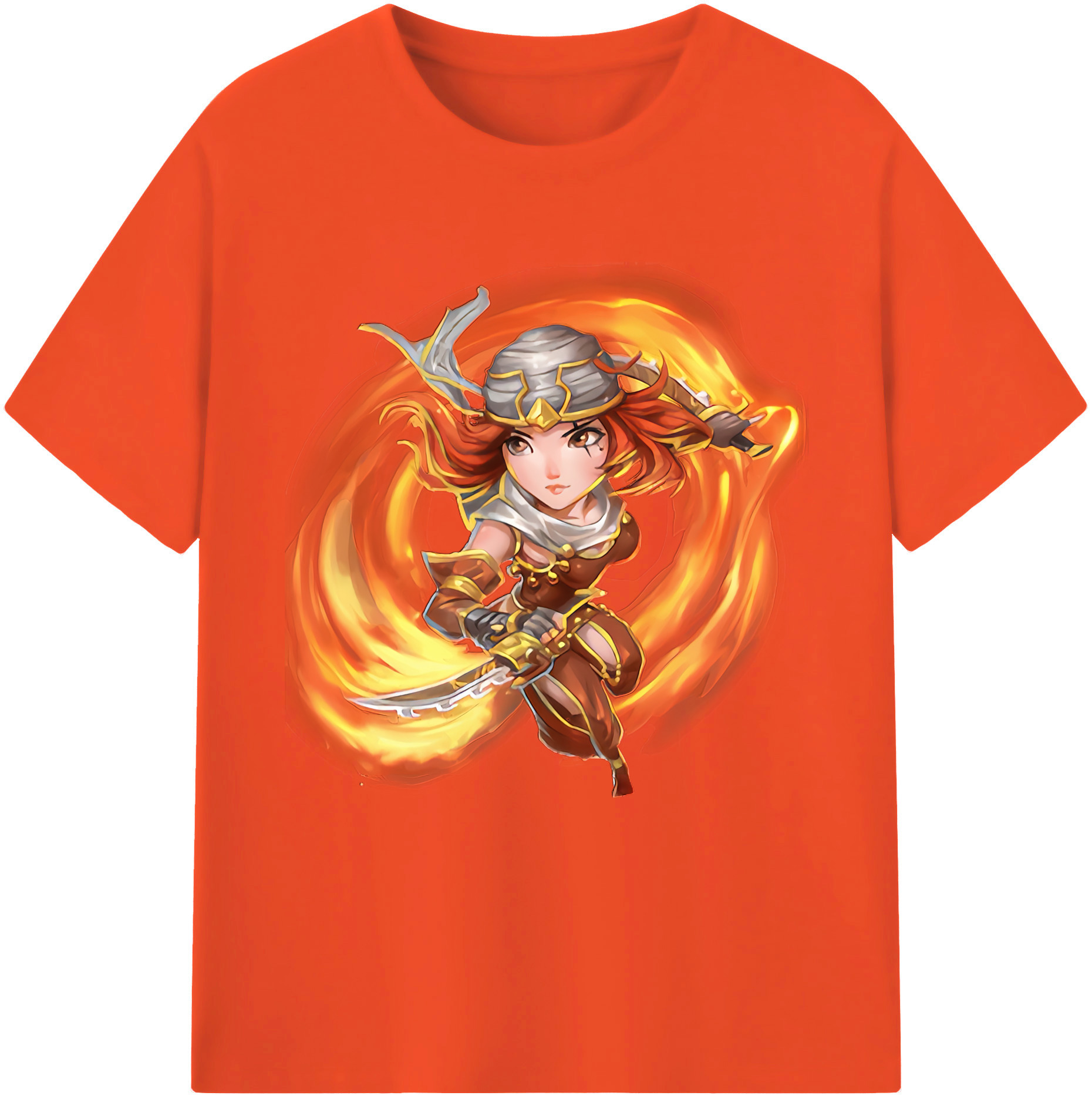 リーグ・オブ・レジェンド League of Legends LOL 綿100％半袖Tシャツ（フロントプリント）